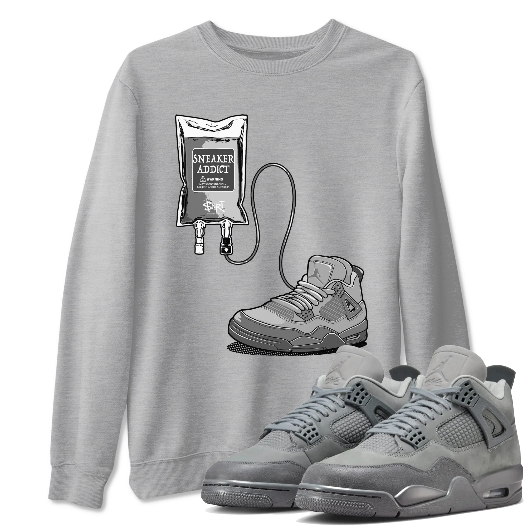 Sneaker Therapy Sneaker Tees - Air Jordan 4 Wet Cement