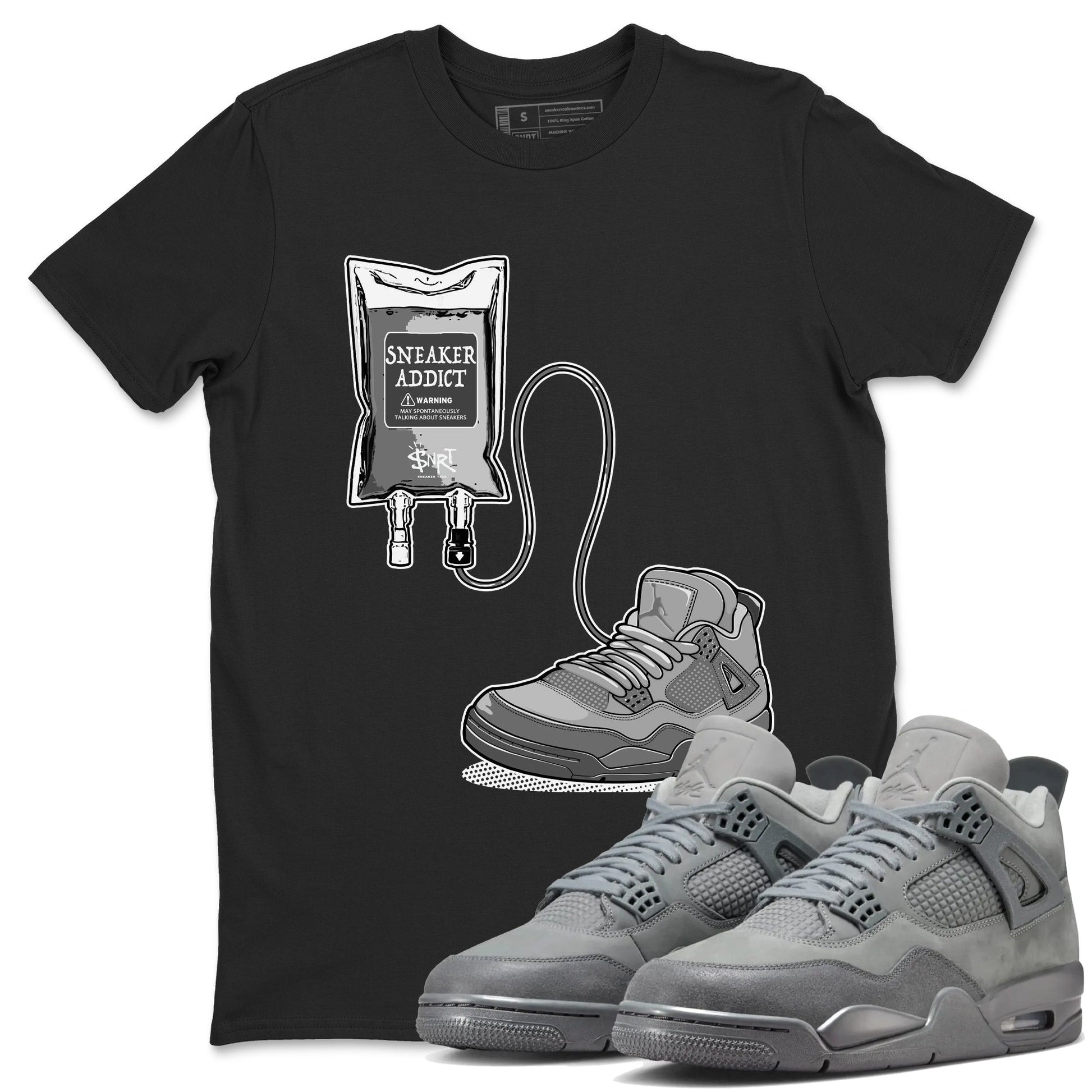 Sneaker Therapy Sneaker Tees - Air Jordan 4 Wet Cement