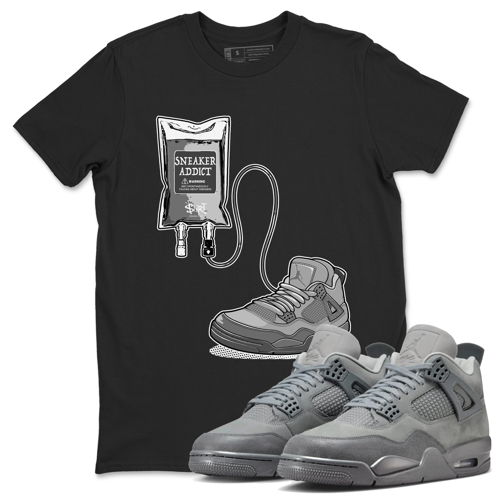 Sneaker Therapy Sneaker Tees - Air Jordan 4 Wet Cement