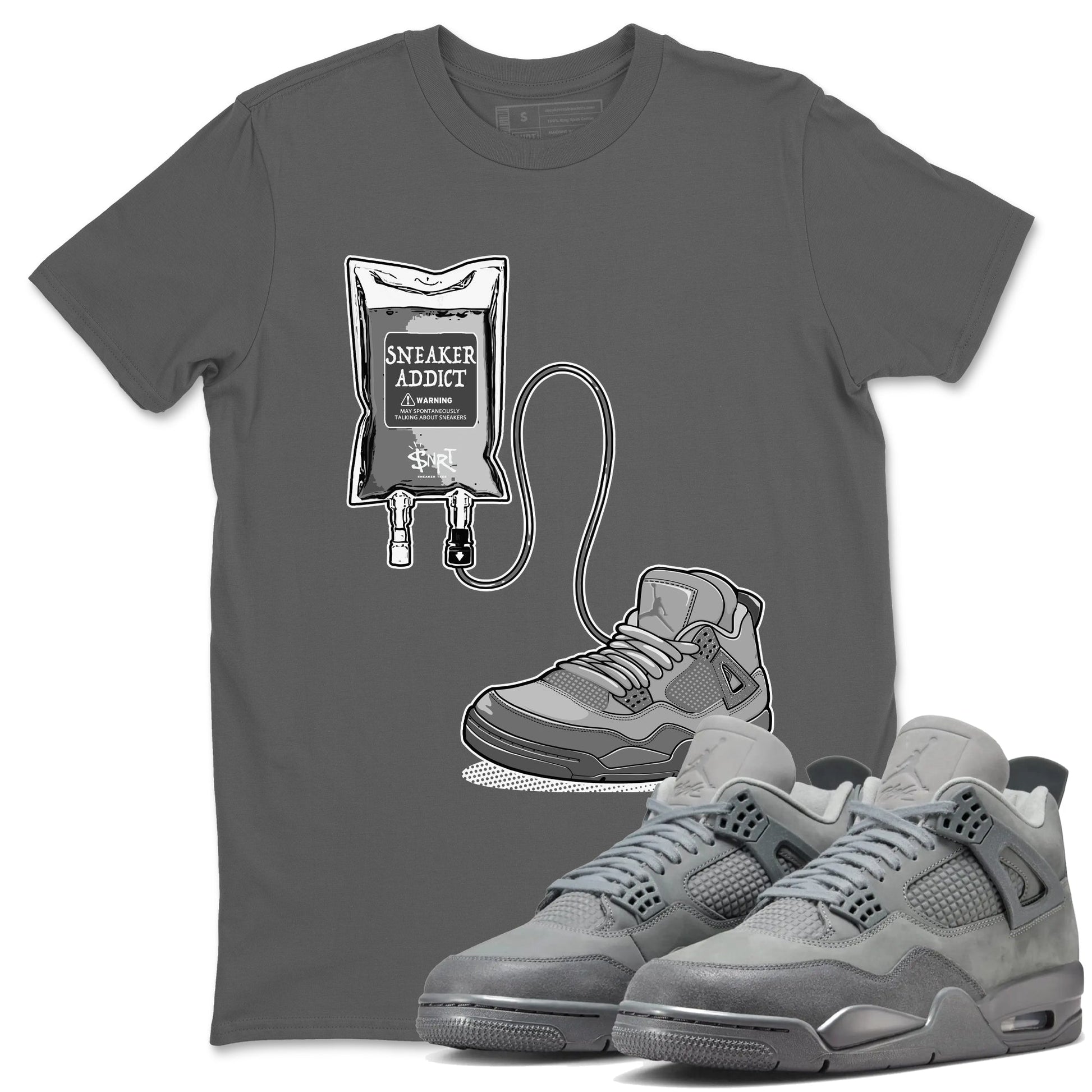 Sneaker Therapy Sneaker Tees - Air Jordan 4 Wet Cement