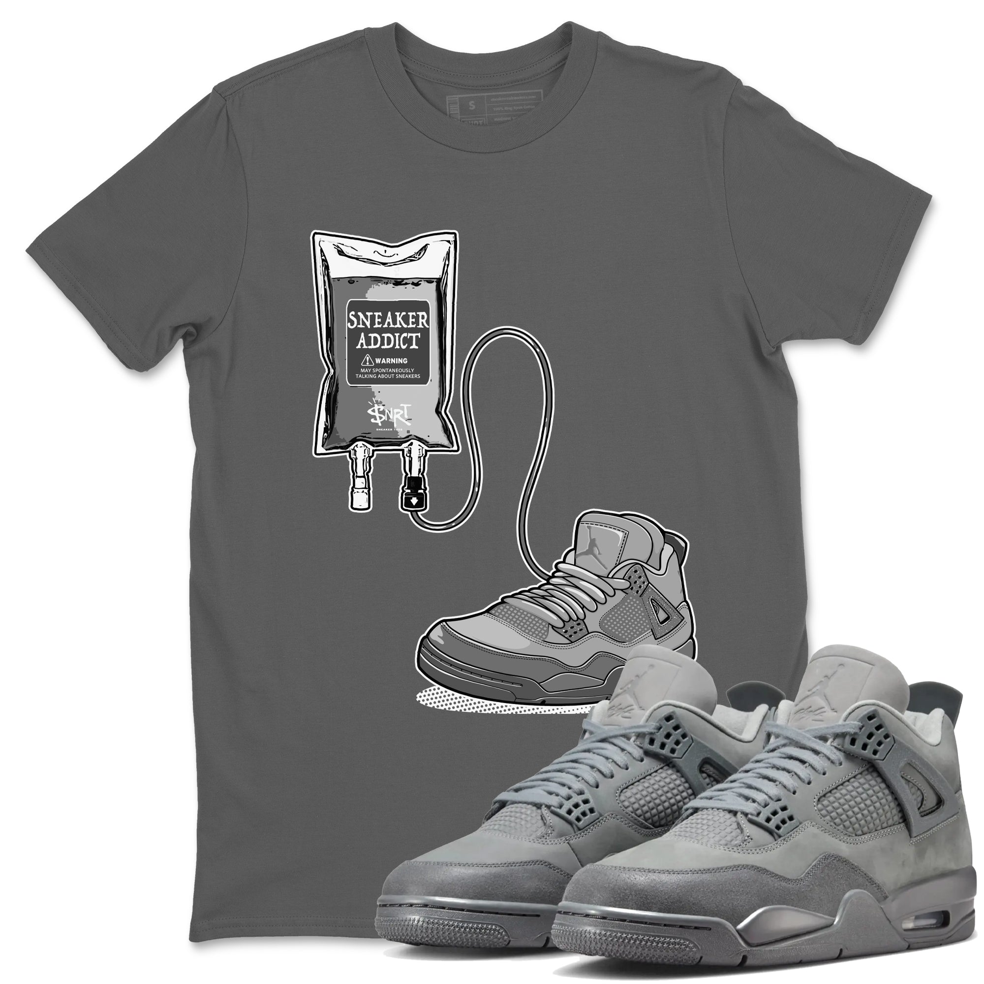 Sneaker Therapy Sneaker Tees - Air Jordan 4 Wet Cement