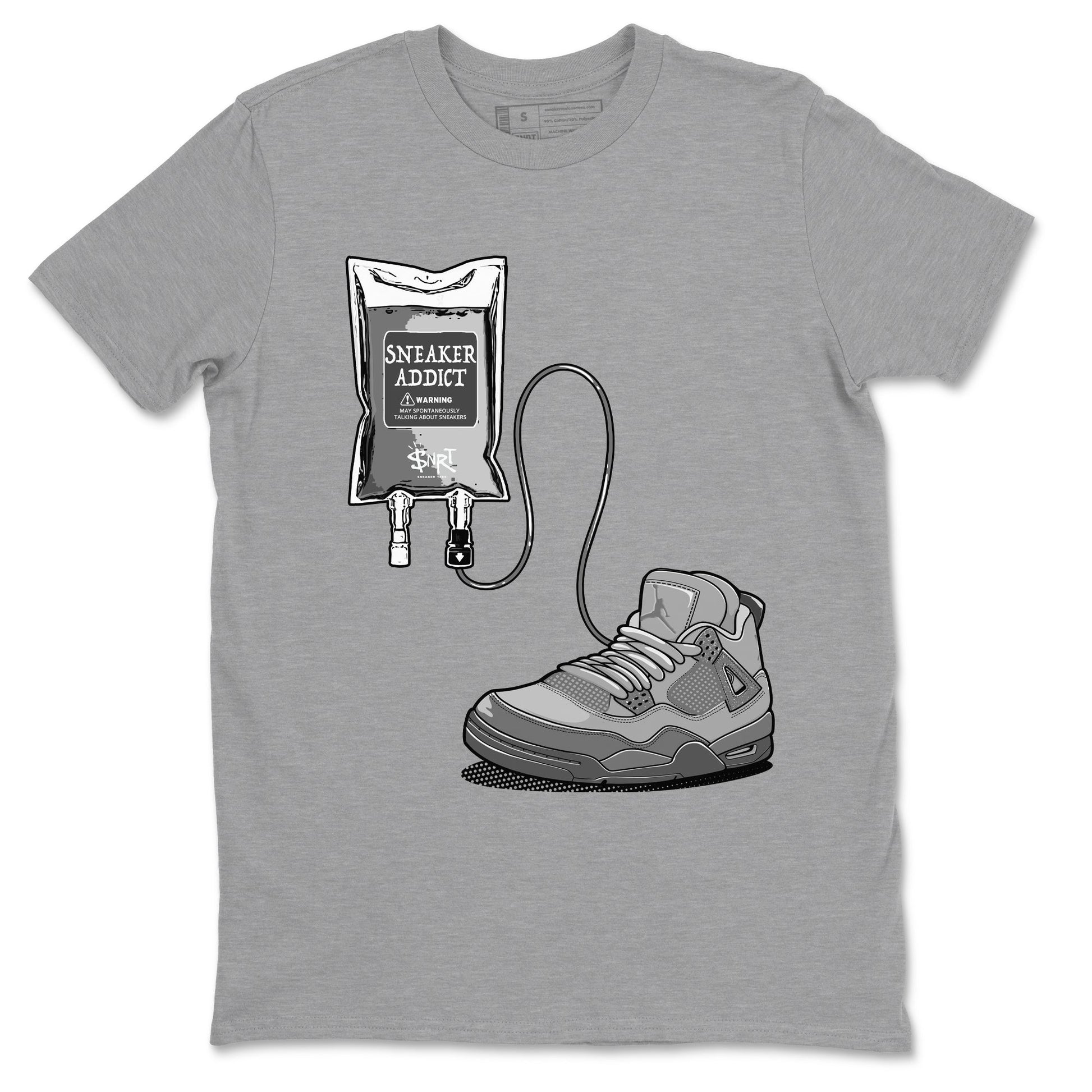 Sneaker Therapy Sneaker Tees - Air Jordan 4 Wet Cement