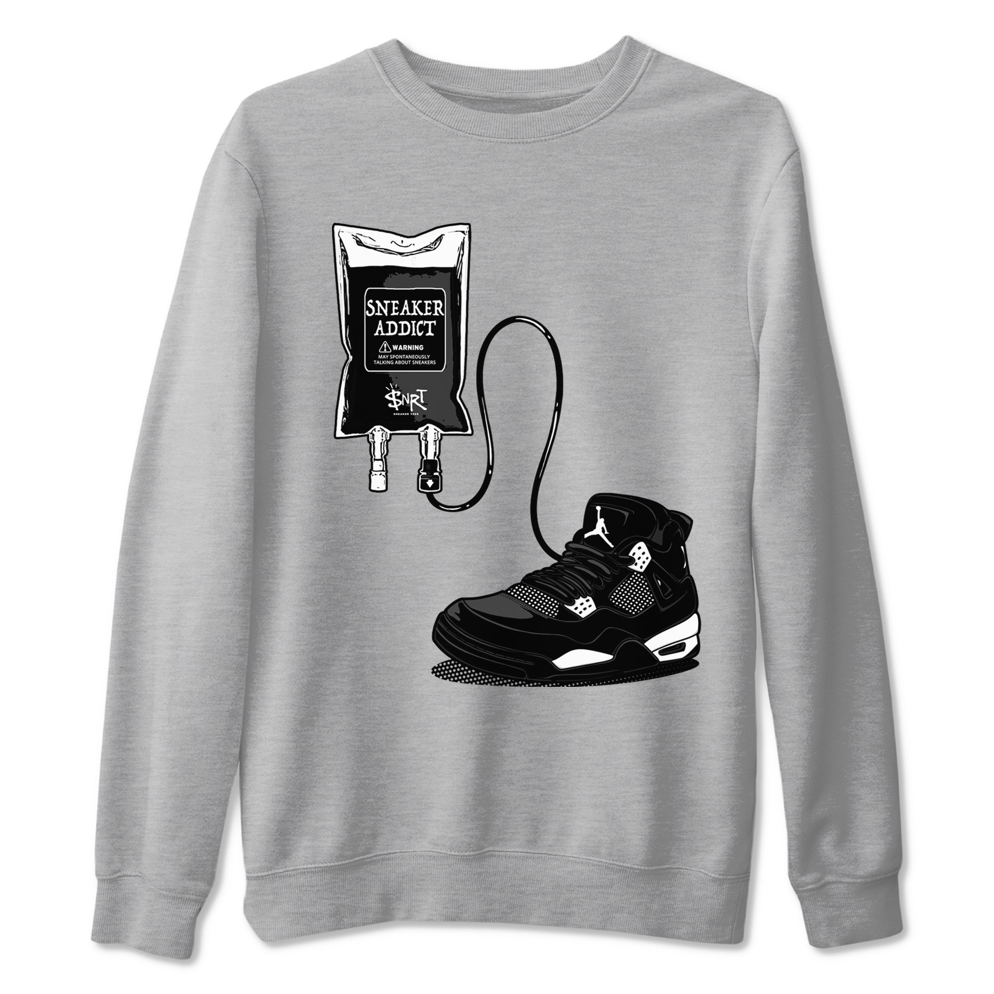 Sneaker Therapy Sneaker Tees - Air Jordan 4 White Thunder