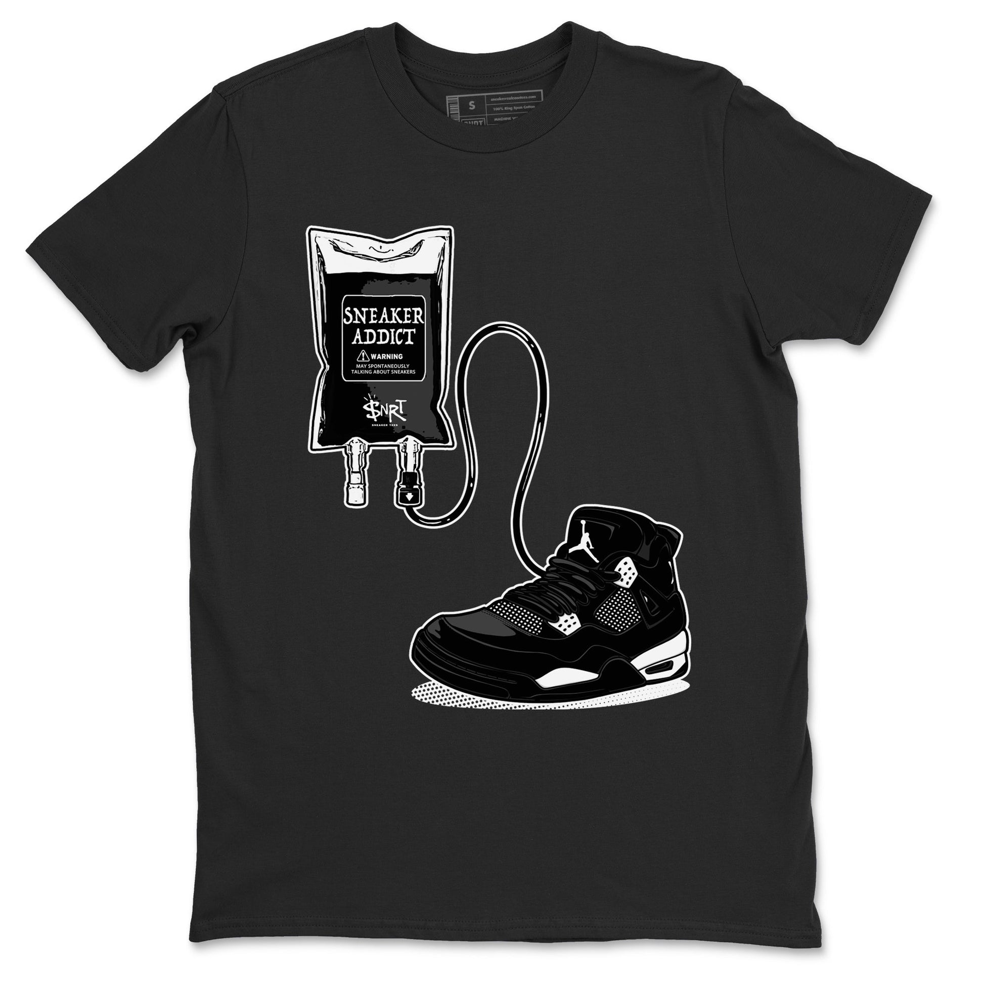 Sneaker Therapy Sneaker Tees - Air Jordan 4 White Thunder
