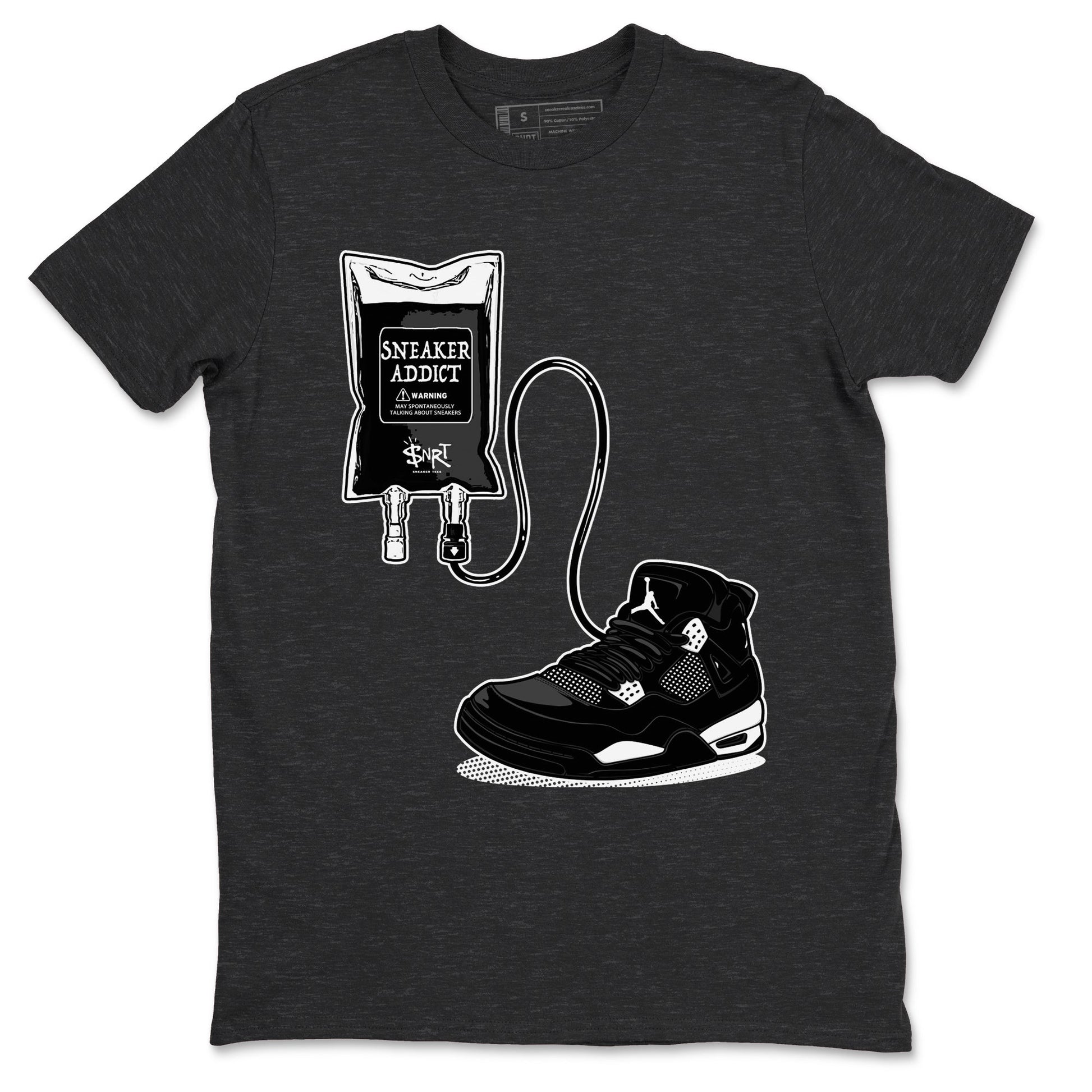 Sneaker Therapy Sneaker Tees - Air Jordan 4 White Thunder