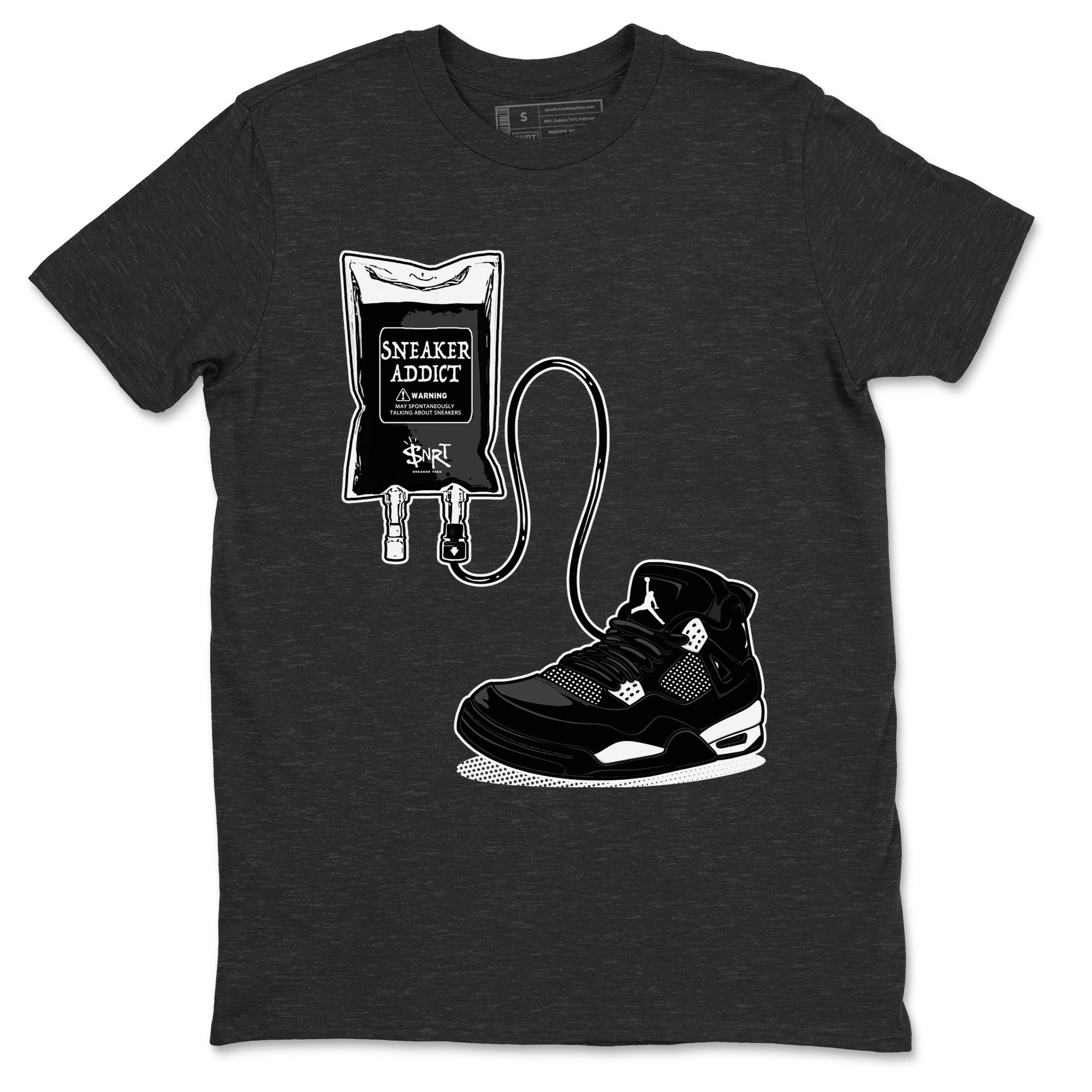 Sneaker Therapy Sneaker Tees - Air Jordan 4 White Thunder