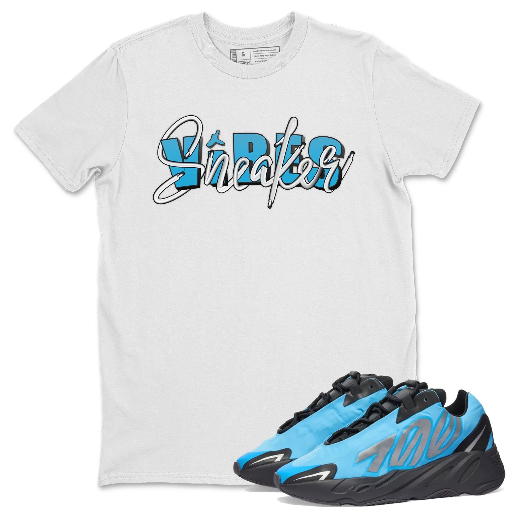 Sneaker Vibes Unisex Tops - Yeezy 700 Bright Cyan