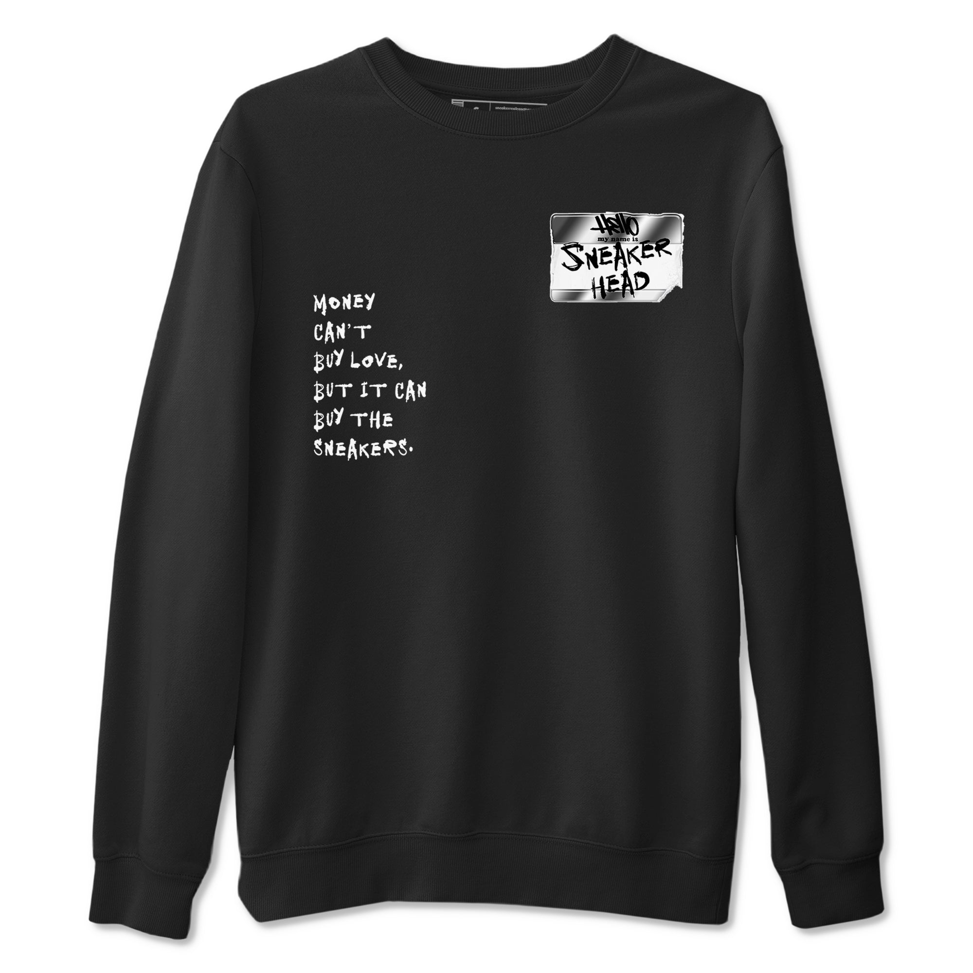 Sneakerhead Badge Sneaker Tees - AE 1 Silver Metallic