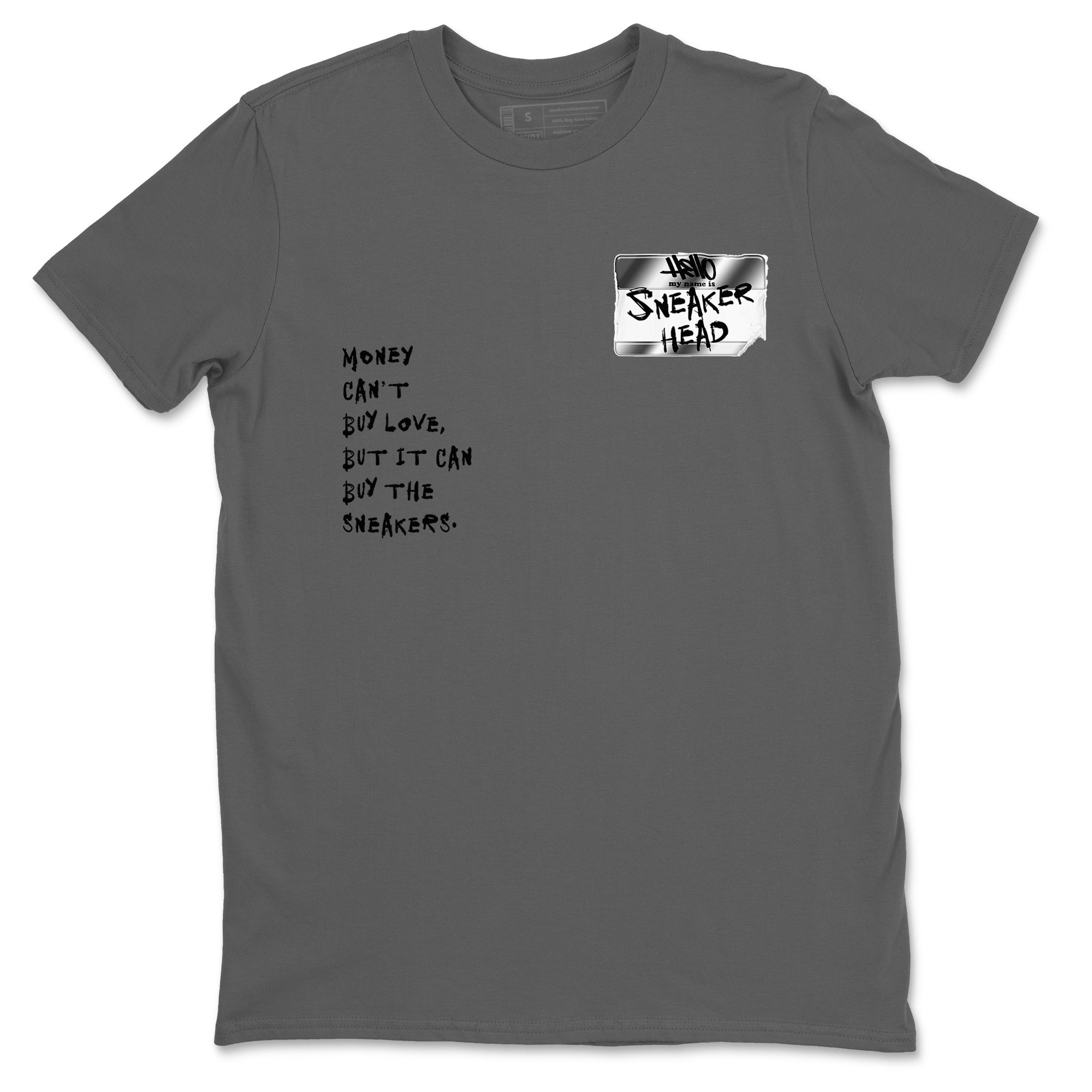 Sneakerhead Badge Sneaker Tees - AE 1 Silver Metallic