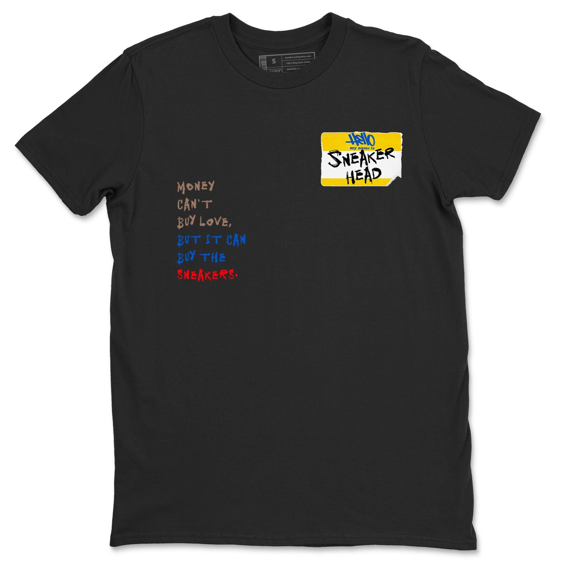 Sneakerhead Badge Sneaker Tees - Air Jordan 1 Travis Scott Canary