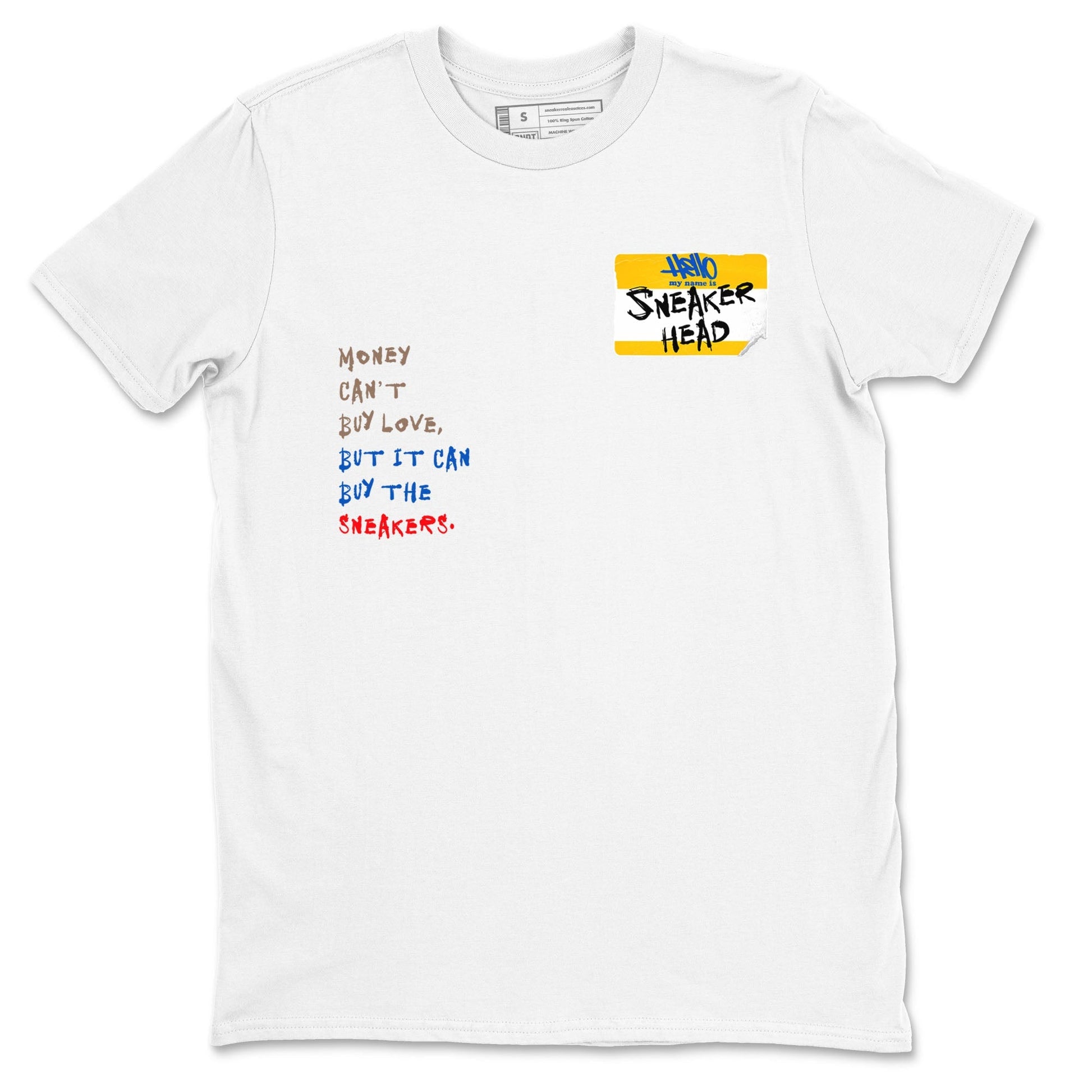 Sneakerhead Badge Sneaker Tees - Air Jordan 1 Travis Scott Canary
