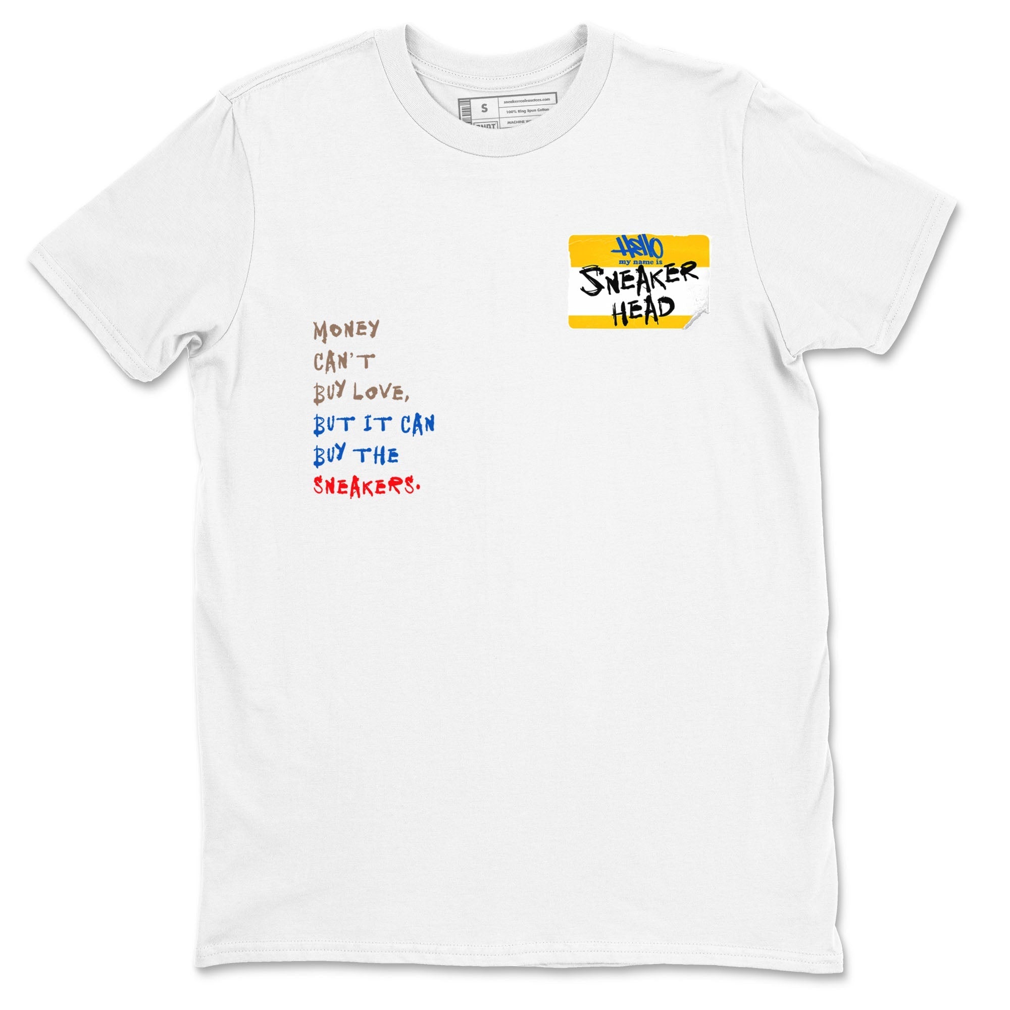 Sneakerhead Badge Sneaker Tees - Air Jordan 1 Travis Scott Canary