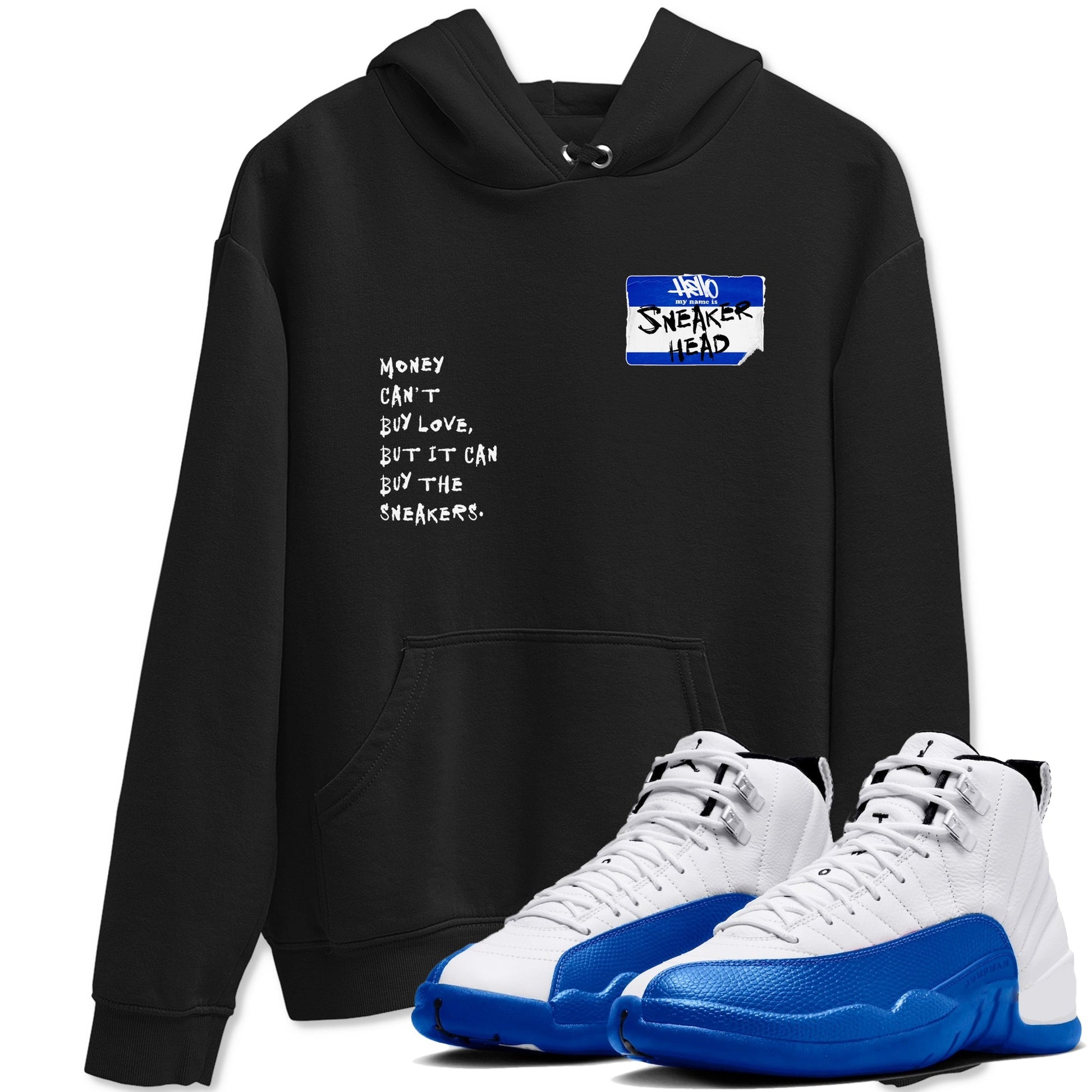 Sneakerhead Badge Sneaker Tees - Air Jordan 12 Blueberry