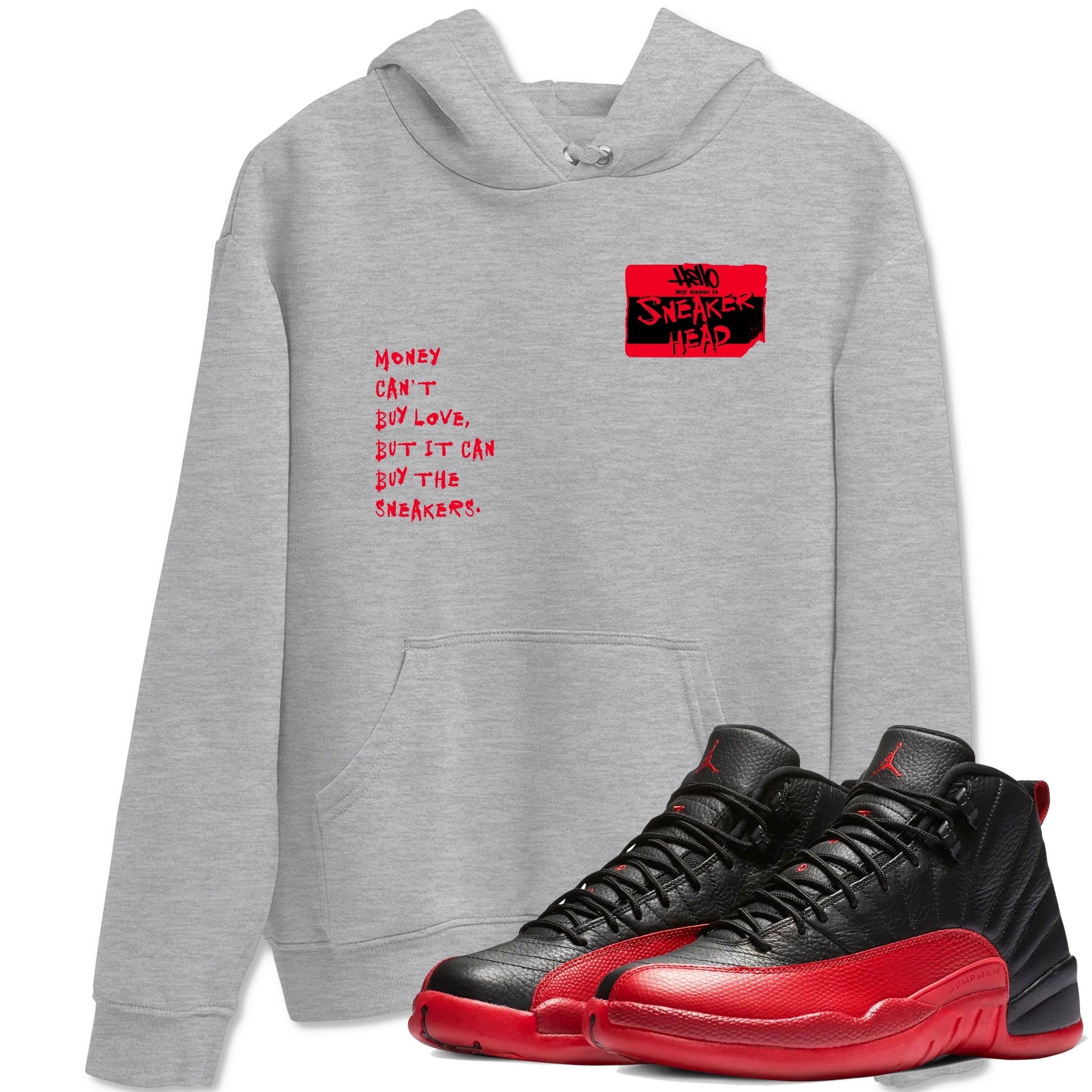 Sneakerhead Badge Sneaker Tees - Air Jordan 12 Flu Game