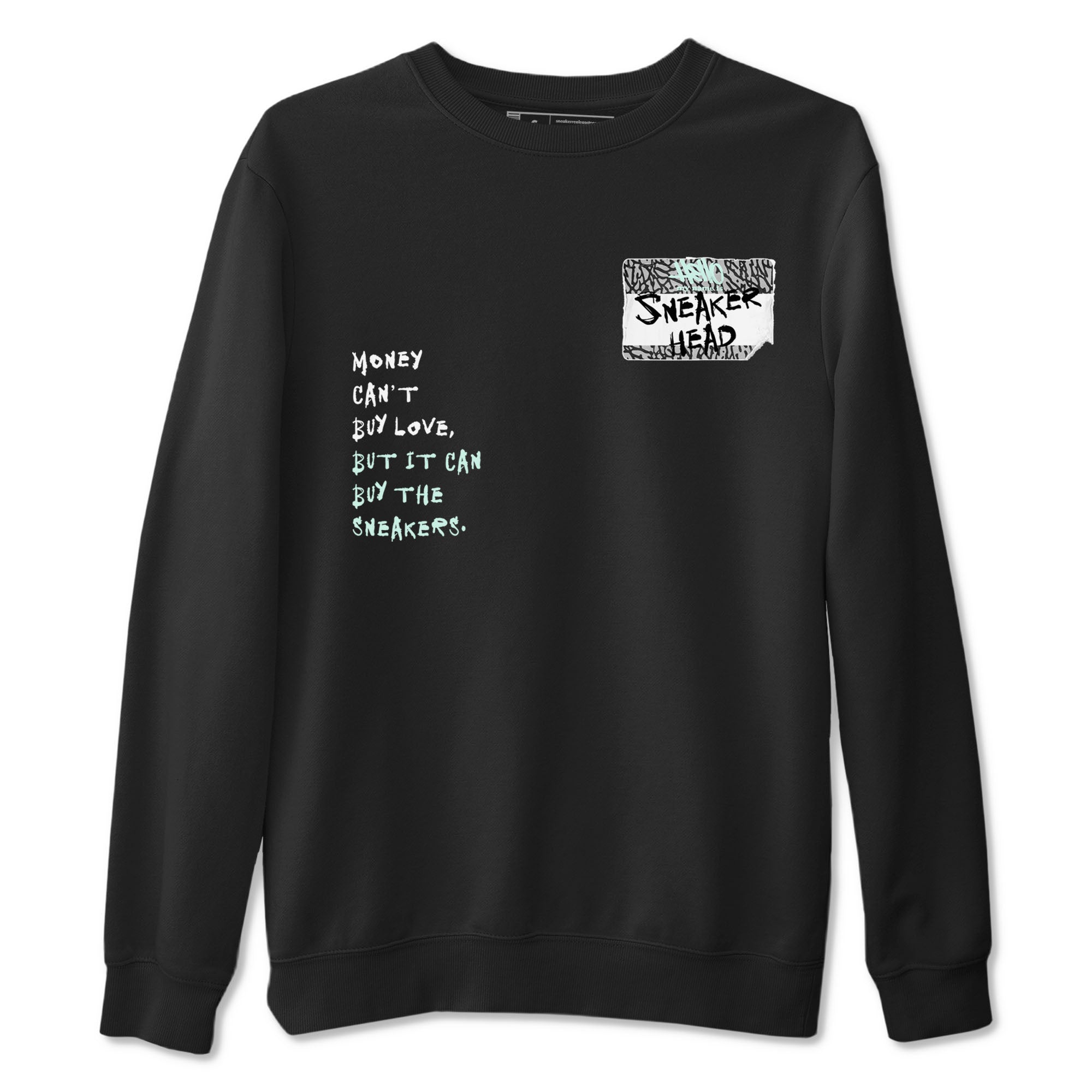 Sneakerhead Badge Sneaker Tees - Air Jordan 3 Green Glow