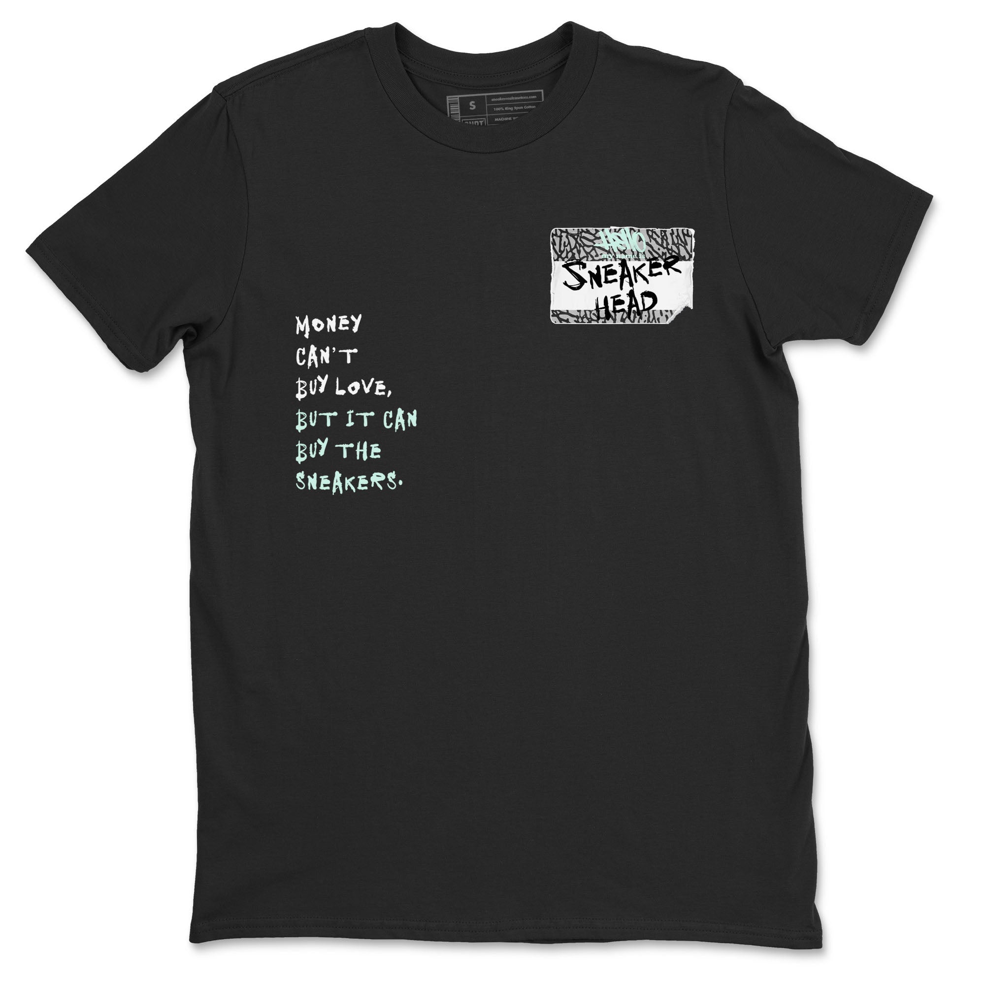 Sneakerhead Badge Sneaker Tees - Air Jordan 3 Green Glow