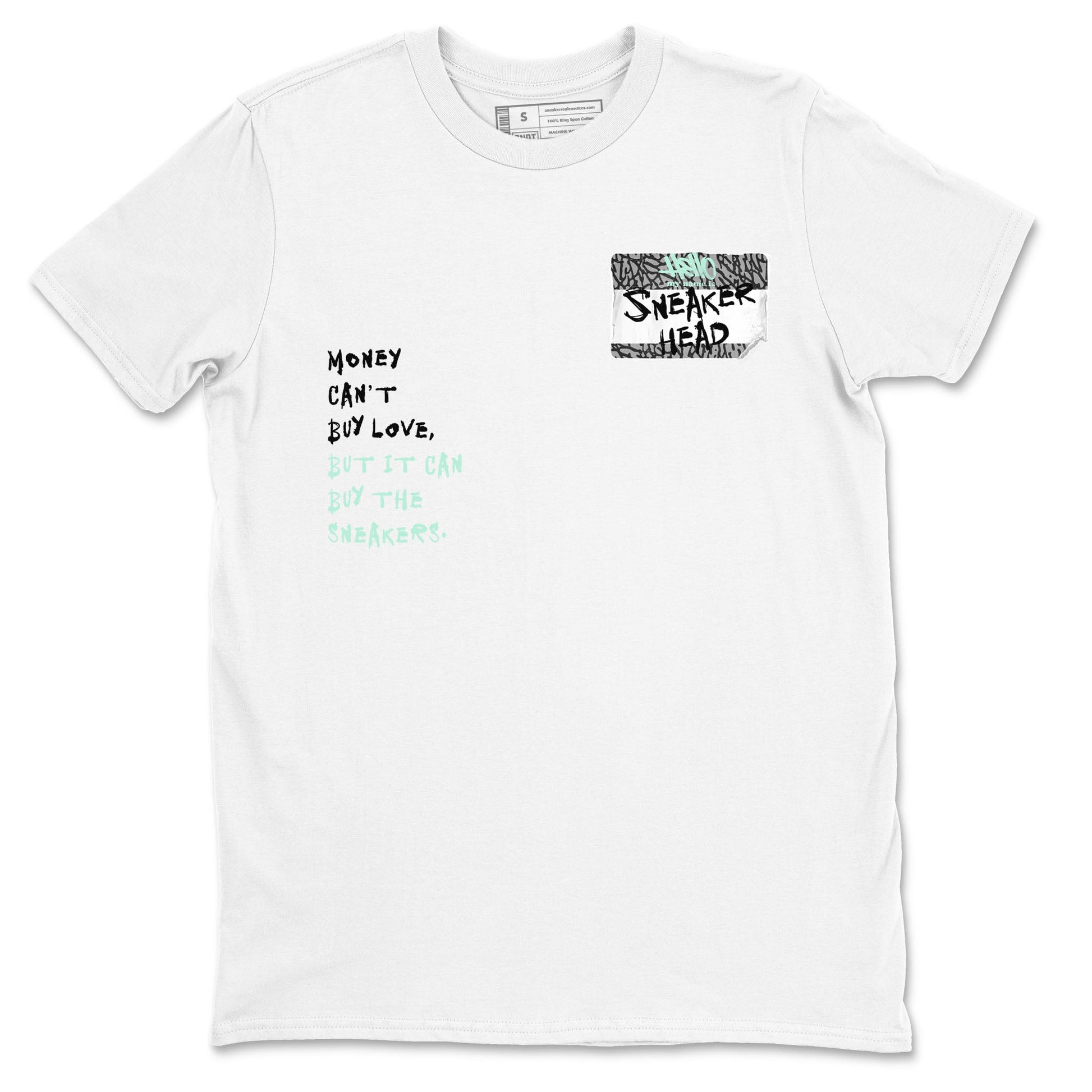 Sneakerhead Badge Sneaker Tees - Air Jordan 3 Green Glow