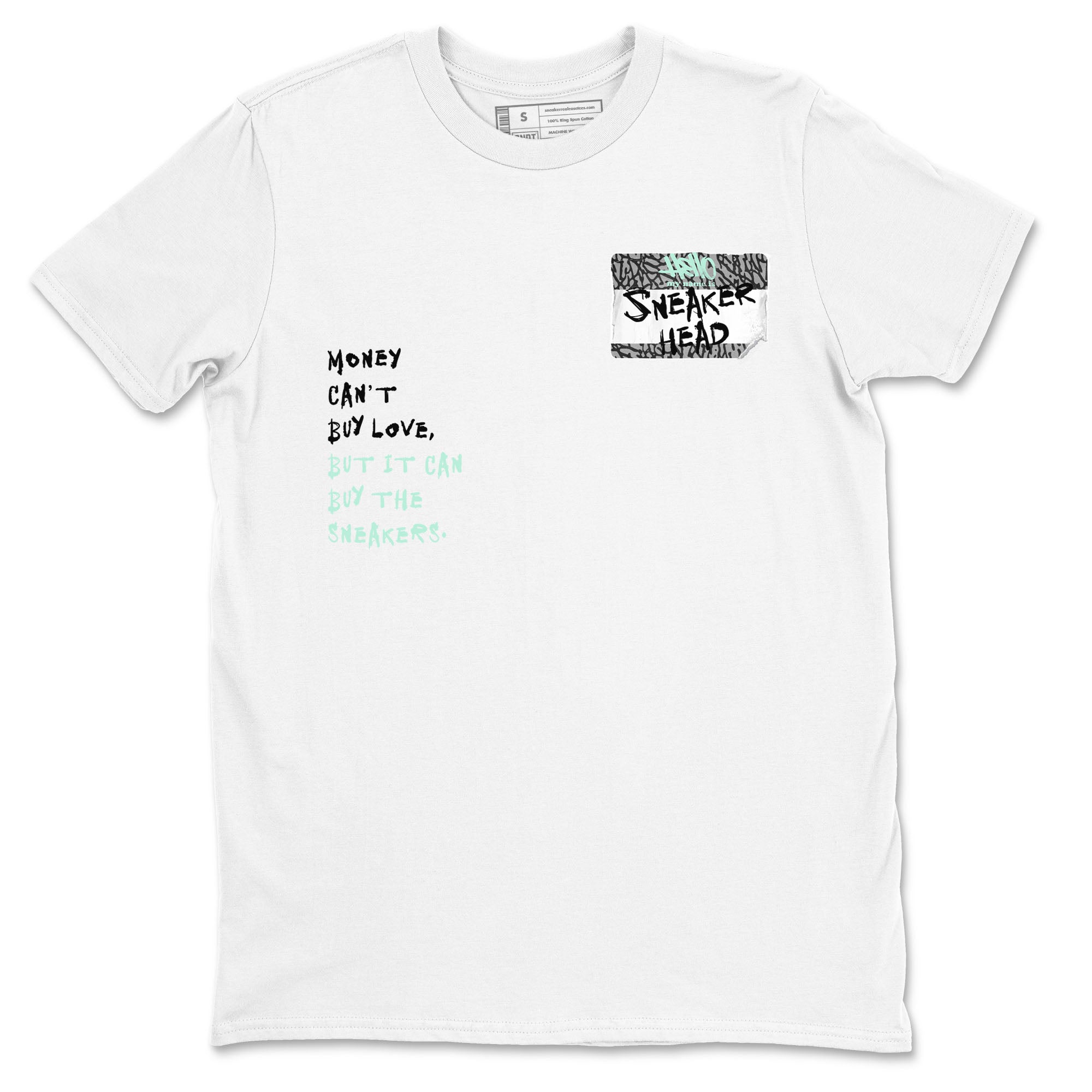 Sneakerhead Badge Sneaker Tees - Air Jordan 3 Green Glow