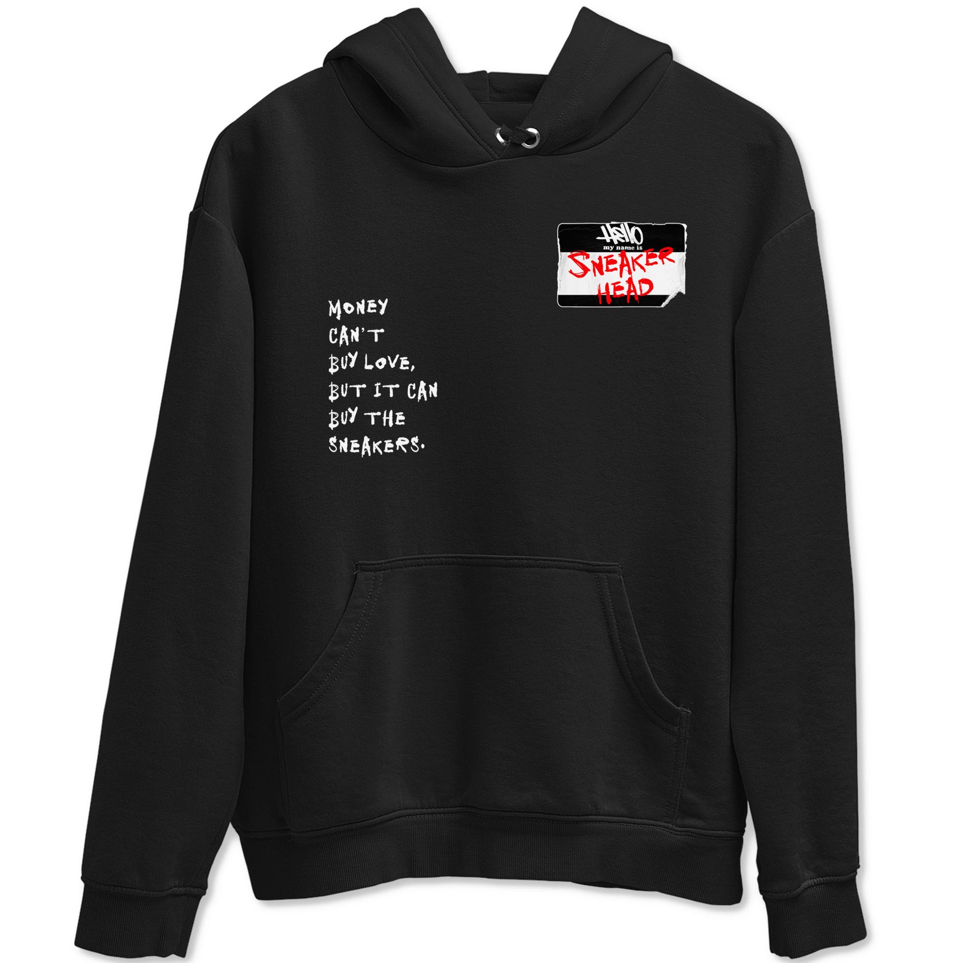 Sneakerhead Badge Sneaker Tees - Air Jordan 4 Bred Reimagined