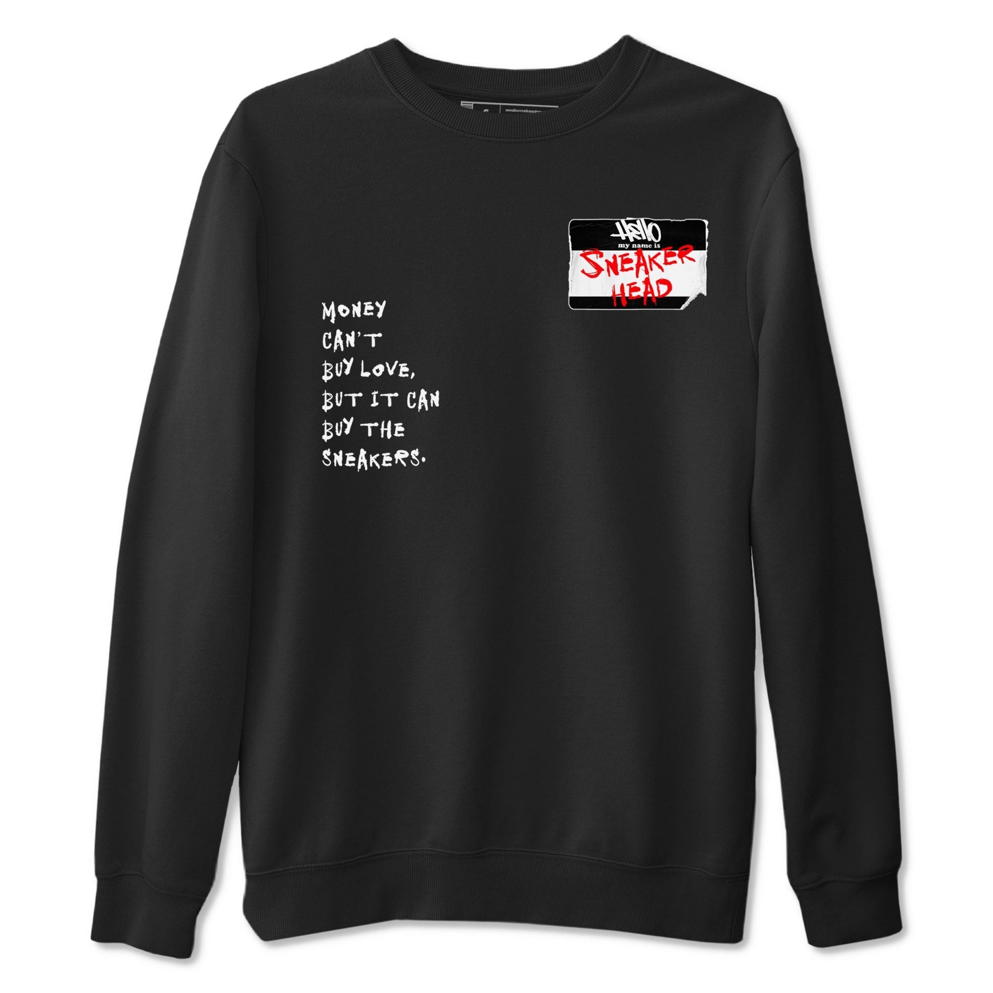 Sneakerhead Badge Sneaker Tees - Air Jordan 4 Bred Reimagined