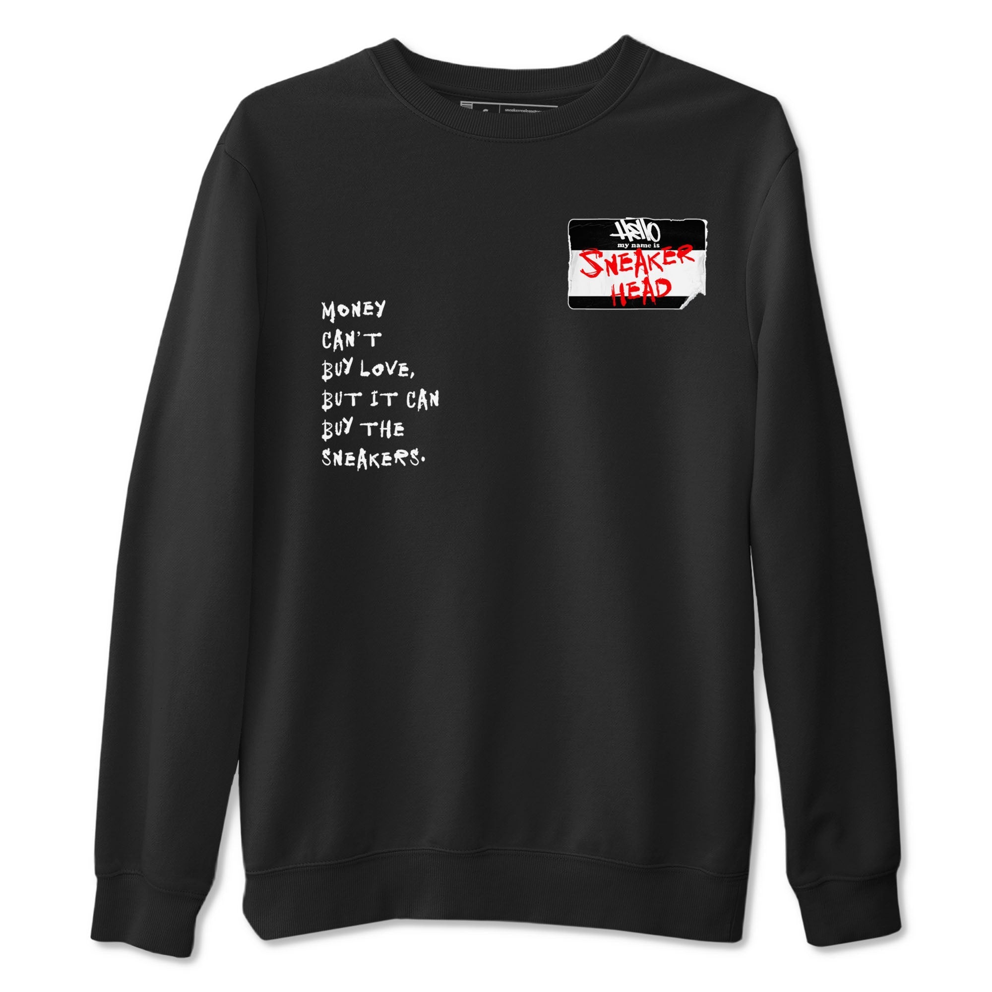 Sneakerhead Badge Sneaker Tees - Air Jordan 4 Bred Reimagined