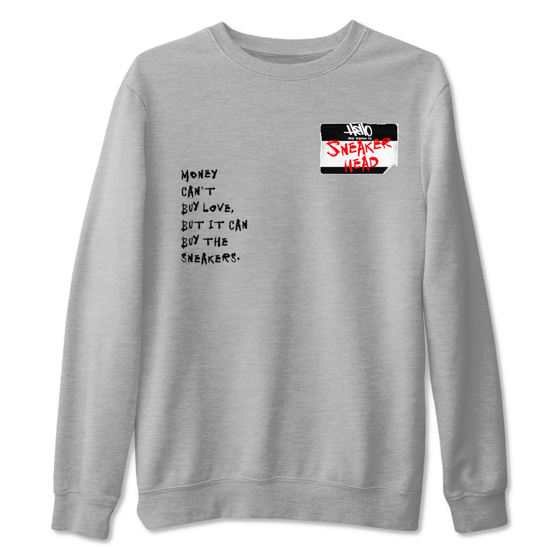 Sneakerhead Badge Sneaker Tees - Air Jordan 4 Bred Reimagined
