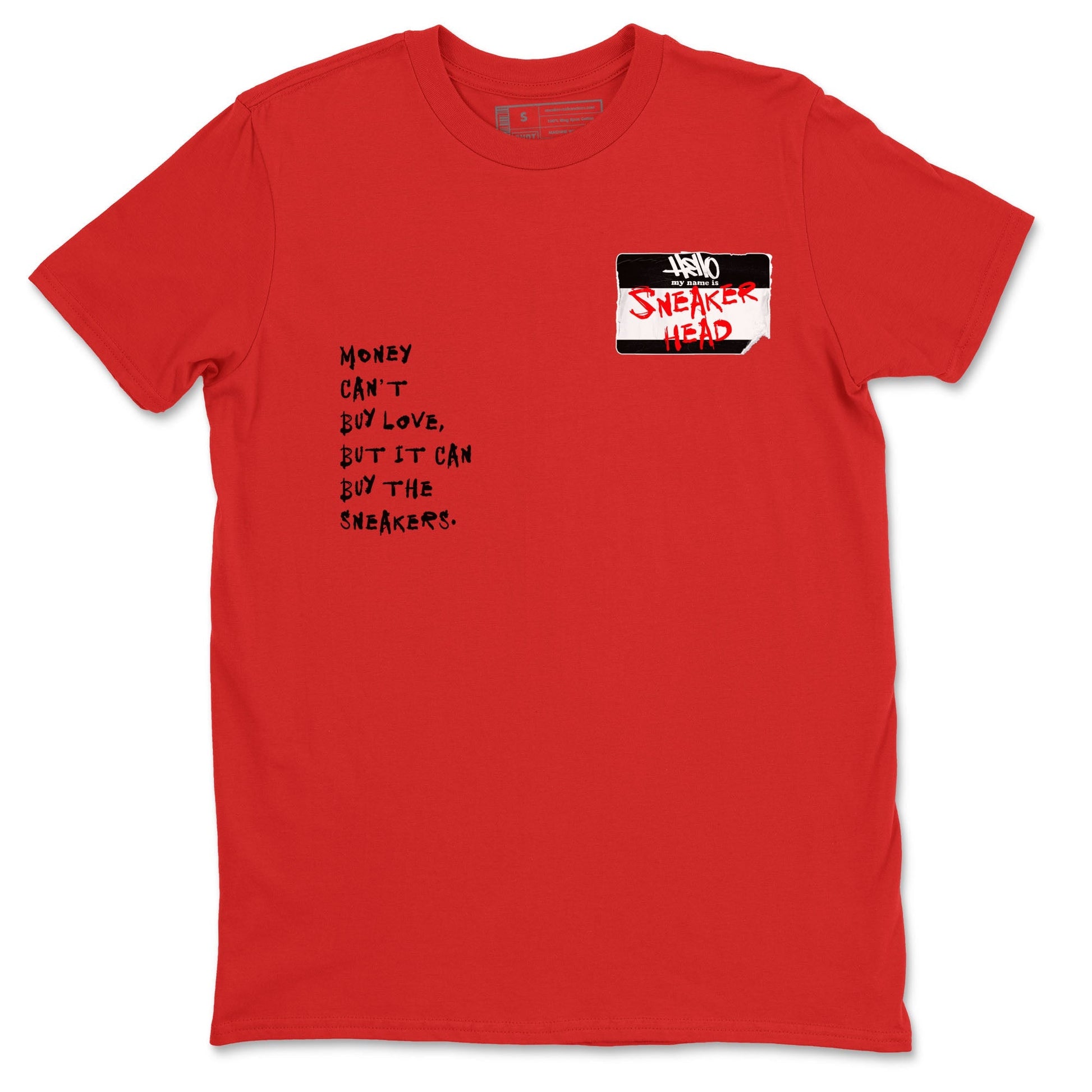 Sneakerhead Badge Sneaker Tees - Air Jordan 4 Bred Reimagined