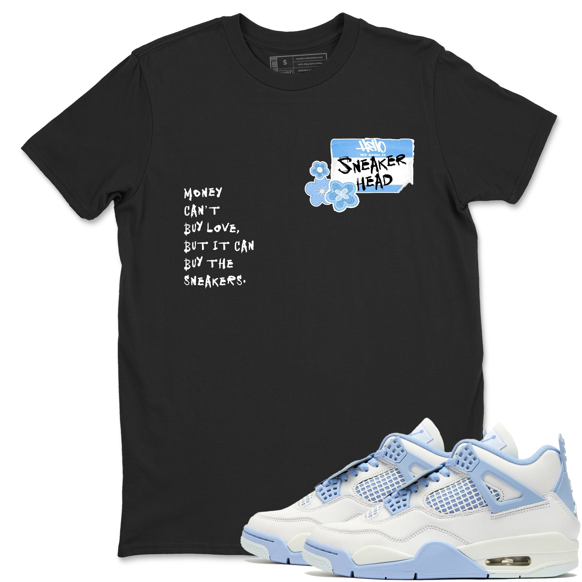 Sneakerhead Badge Sneaker Tees - Air Jordan 4 