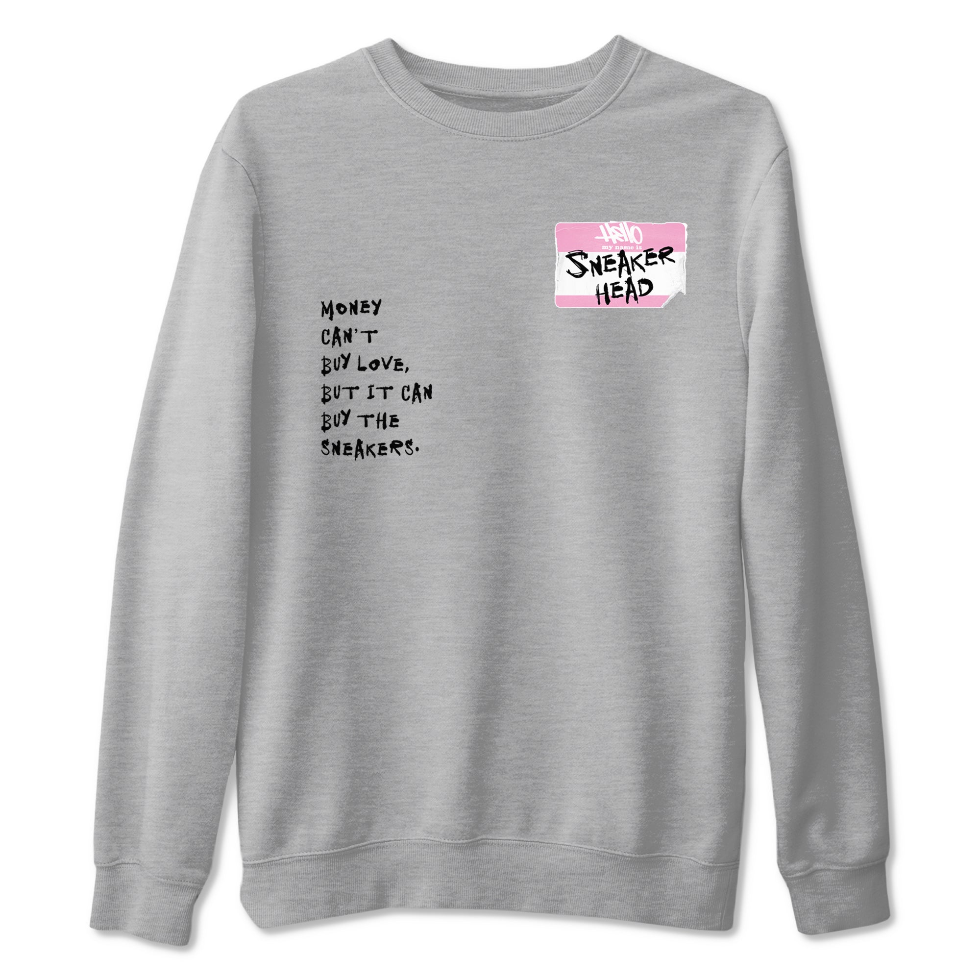 Sneakerhead Badge Sneaker Tees - Air Jordan 4 Orchid