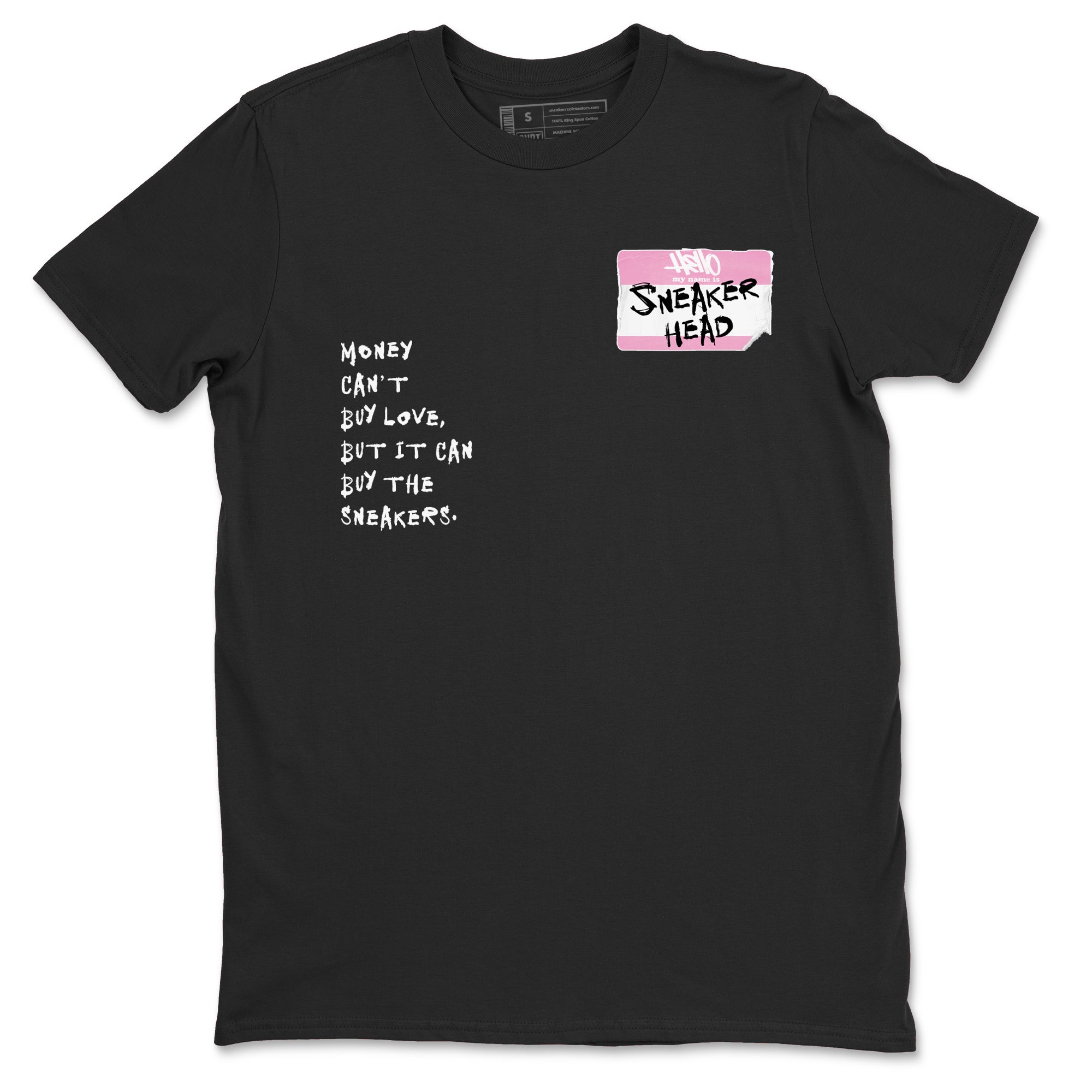 Sneakerhead Badge Sneaker Tees - Air Jordan 4 Orchid