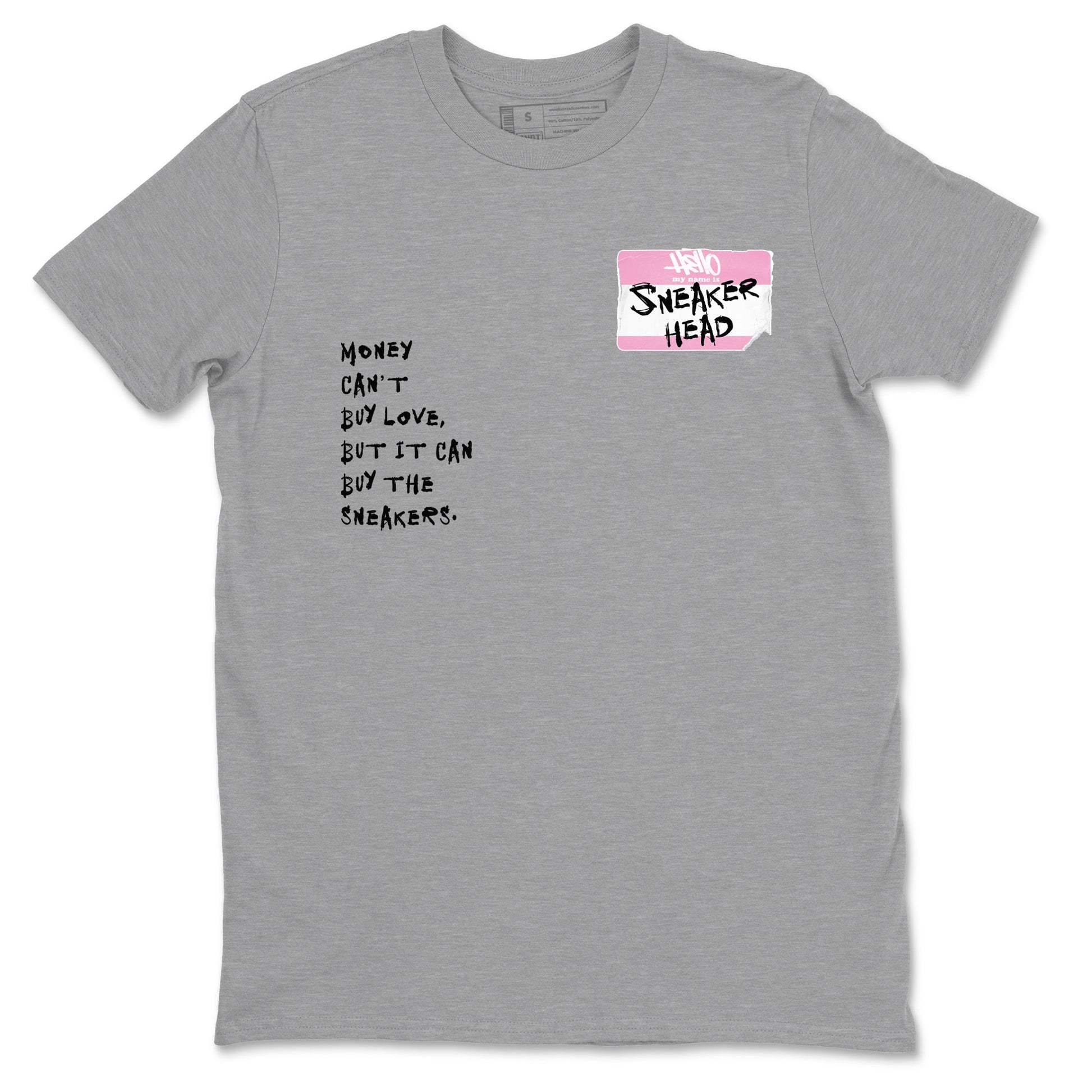 Sneakerhead Badge Sneaker Tees - Air Jordan 4 Orchid