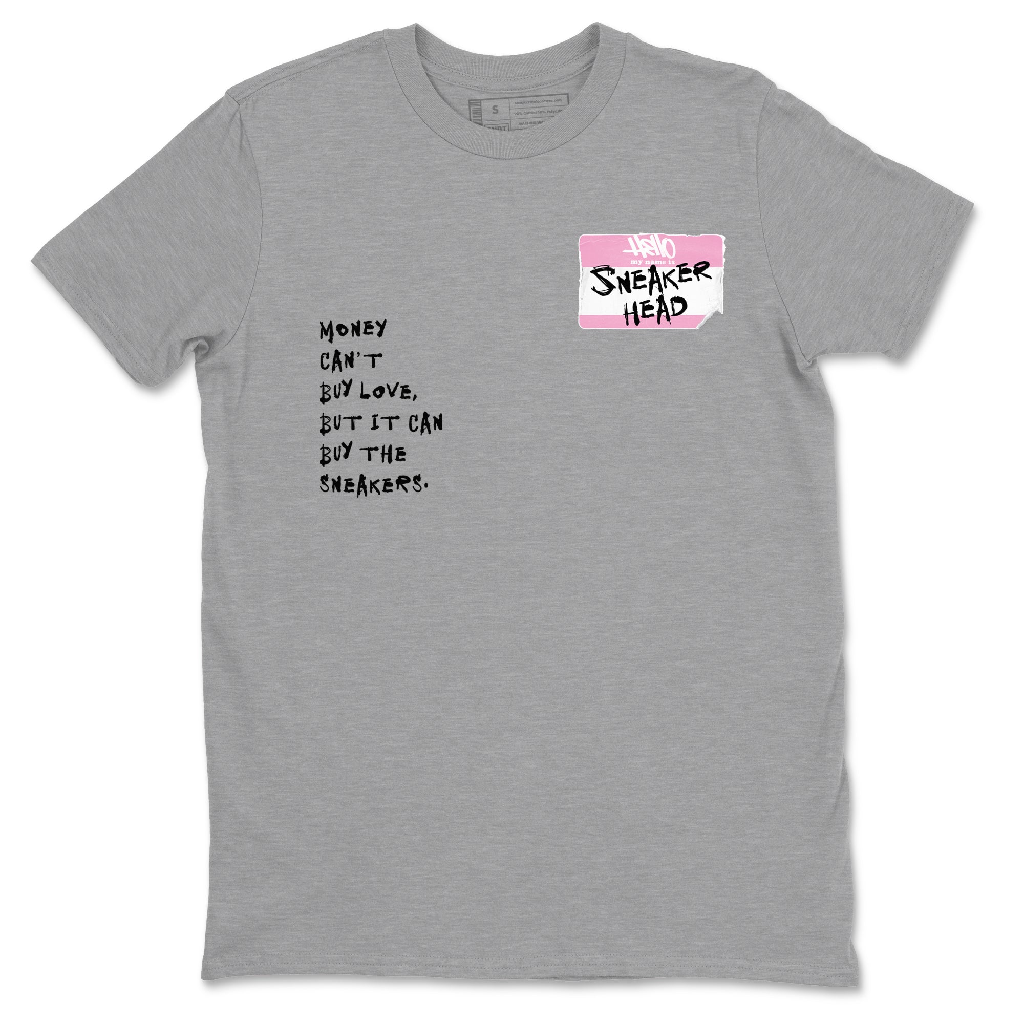 Sneakerhead Badge Sneaker Tees - Air Jordan 4 Orchid