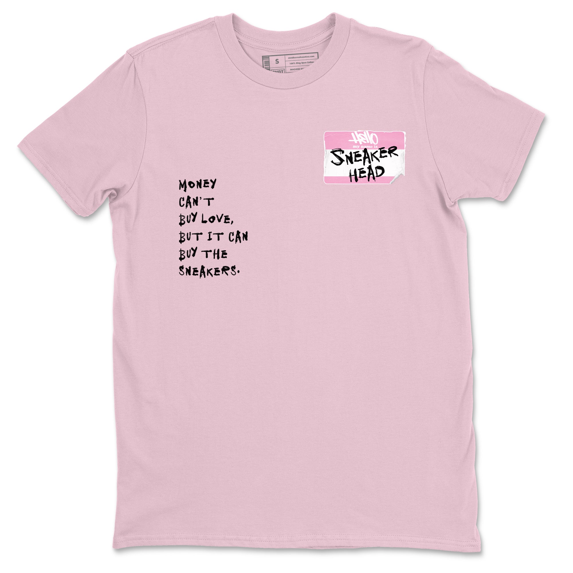 Sneakerhead Badge Sneaker Tees - Air Jordan 4 Orchid