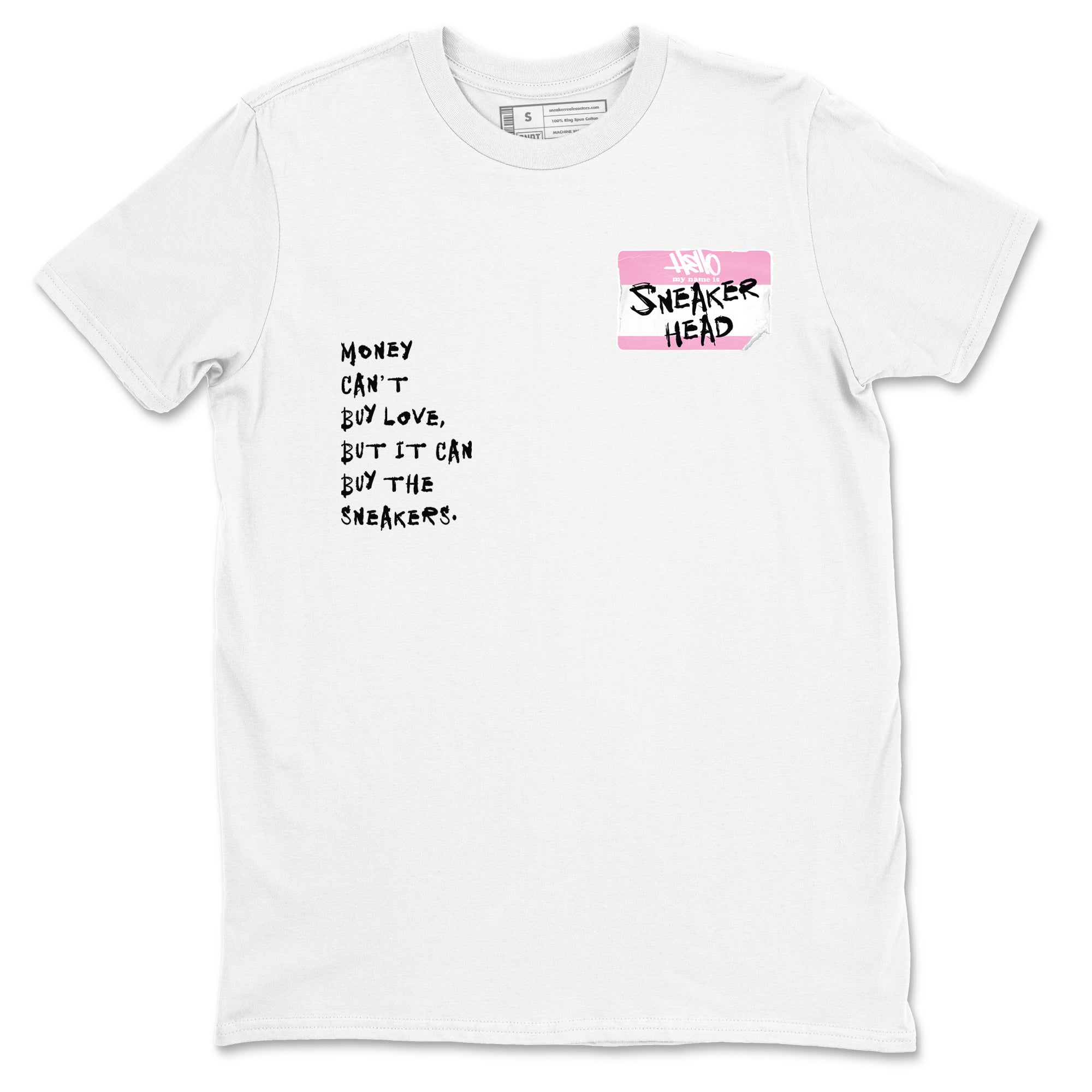 Sneakerhead Badge Sneaker Tees - Air Jordan 4 Orchid