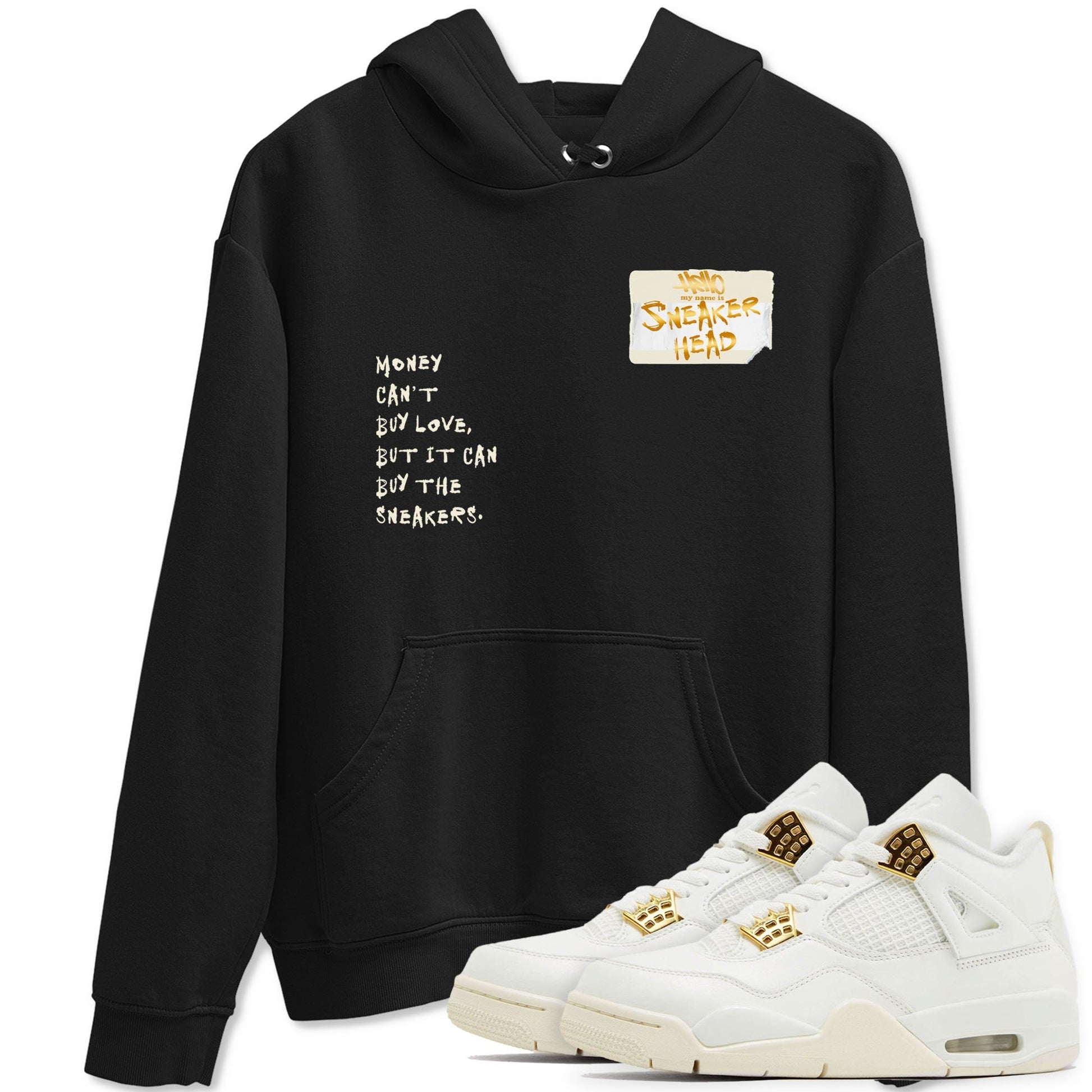 Sneakerhead Badge Sneaker Tees - Air Jordan 4 Sail 2024