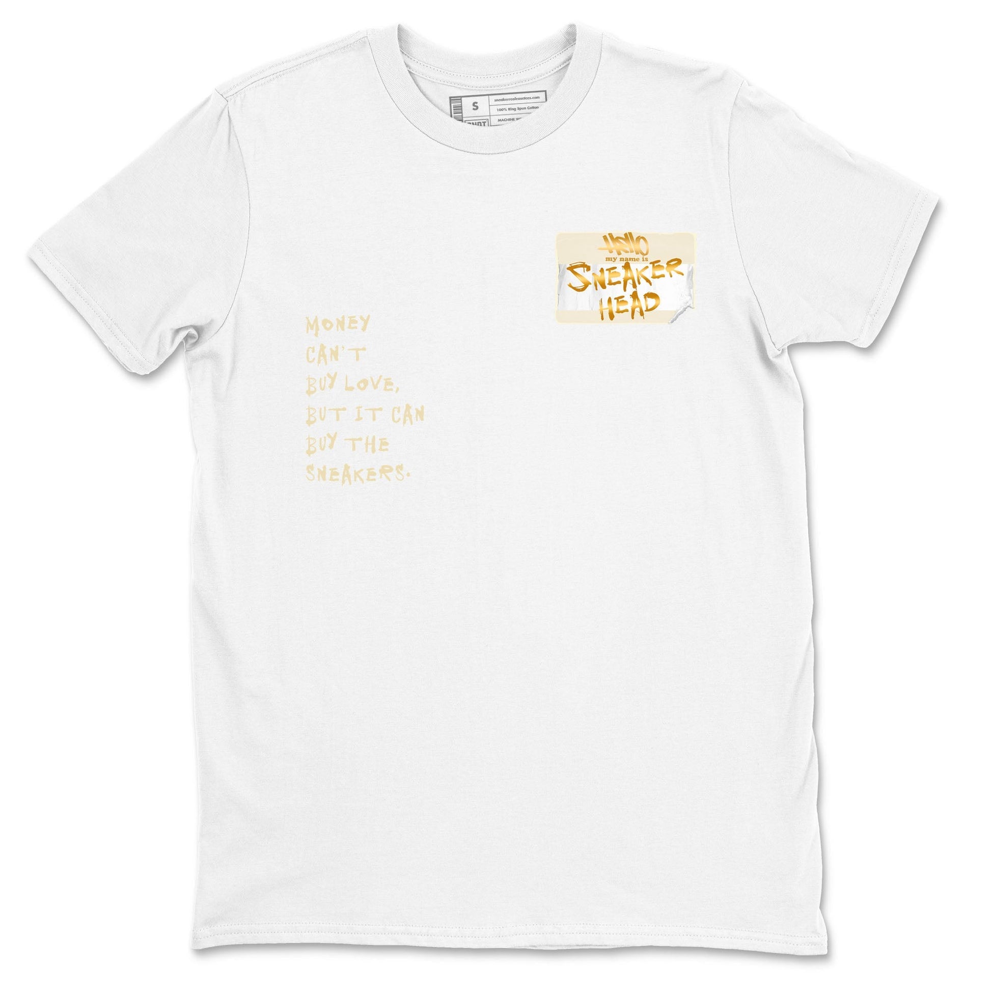 Sneakerhead Badge Sneaker Tees - Air Jordan 4 Sail 2024