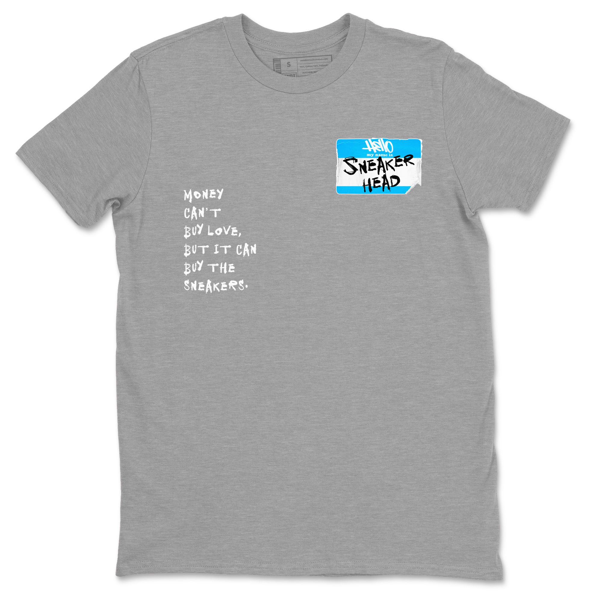 Sneakerhead Badge Sneaker Tees - Air Jordan 9 Powder Blue