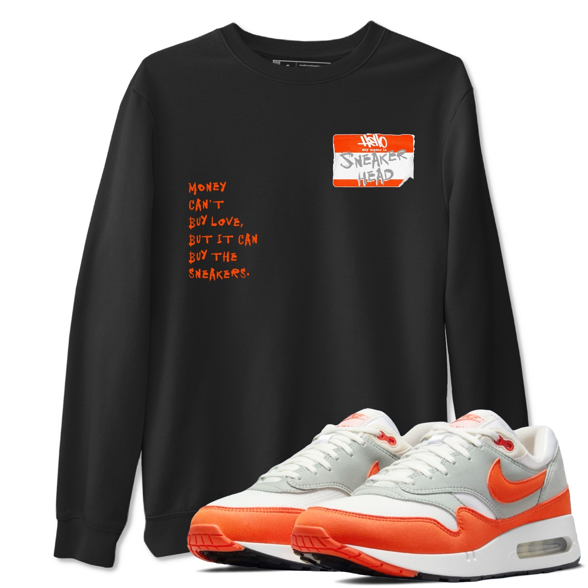 Sneakerhead Badge Sneaker Tees - Air Max 1 Cosmic Clay