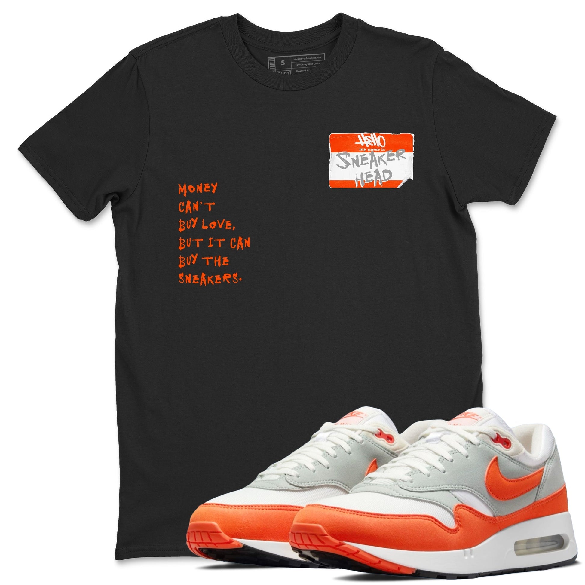 Sneakerhead Badge Sneaker Tees - Air Max 1 Cosmic Clay