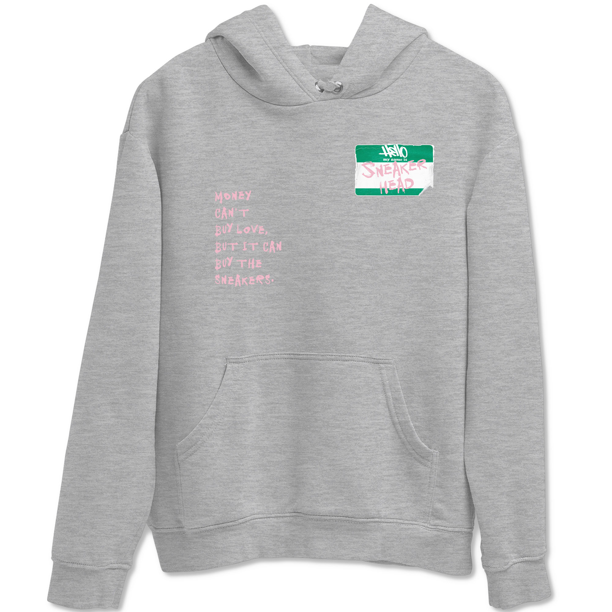 Sneakerhead Badge Sneaker Tees - Dunk Medium Soft Pink Malachite