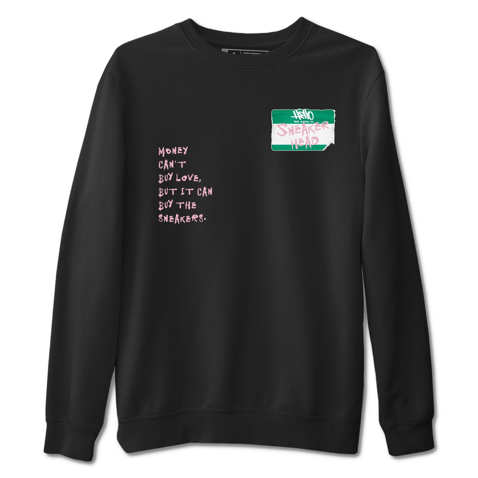 Sneakerhead Badge Sneaker Tees - Dunk Medium Soft Pink Malachite