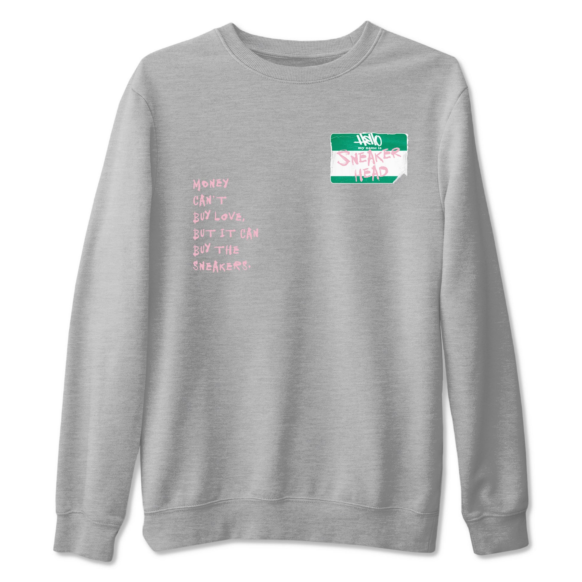 Sneakerhead Badge Sneaker Tees - Dunk Medium Soft Pink Malachite