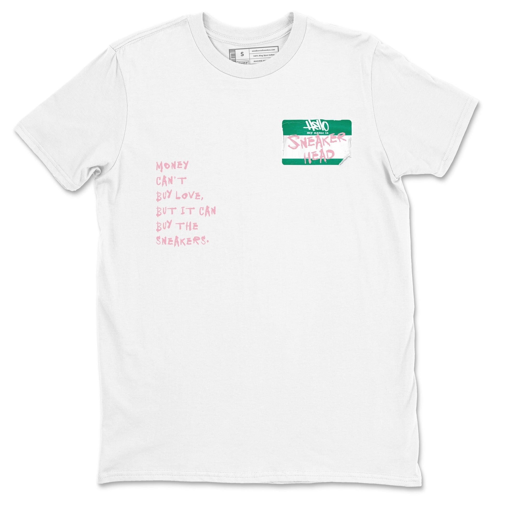Sneakerhead Badge Sneaker Tees - Dunk Medium Soft Pink Malachite