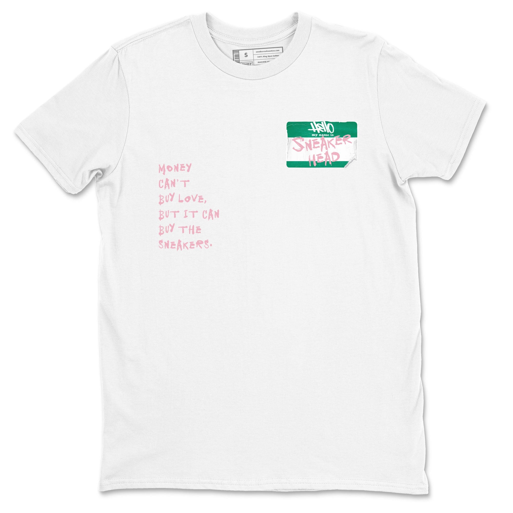 Sneakerhead Badge Sneaker Tees - Dunk Medium Soft Pink Malachite