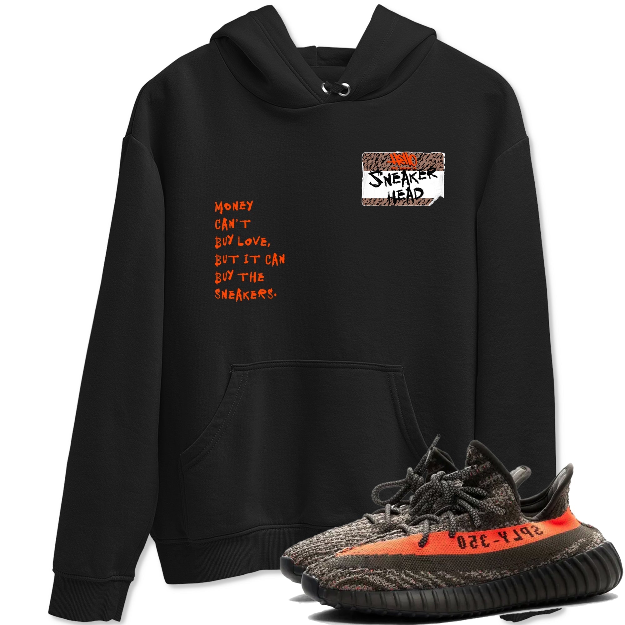 Sneakerhead Badge Sneaker Tees - Yeezy 350 Carbon Beluga
