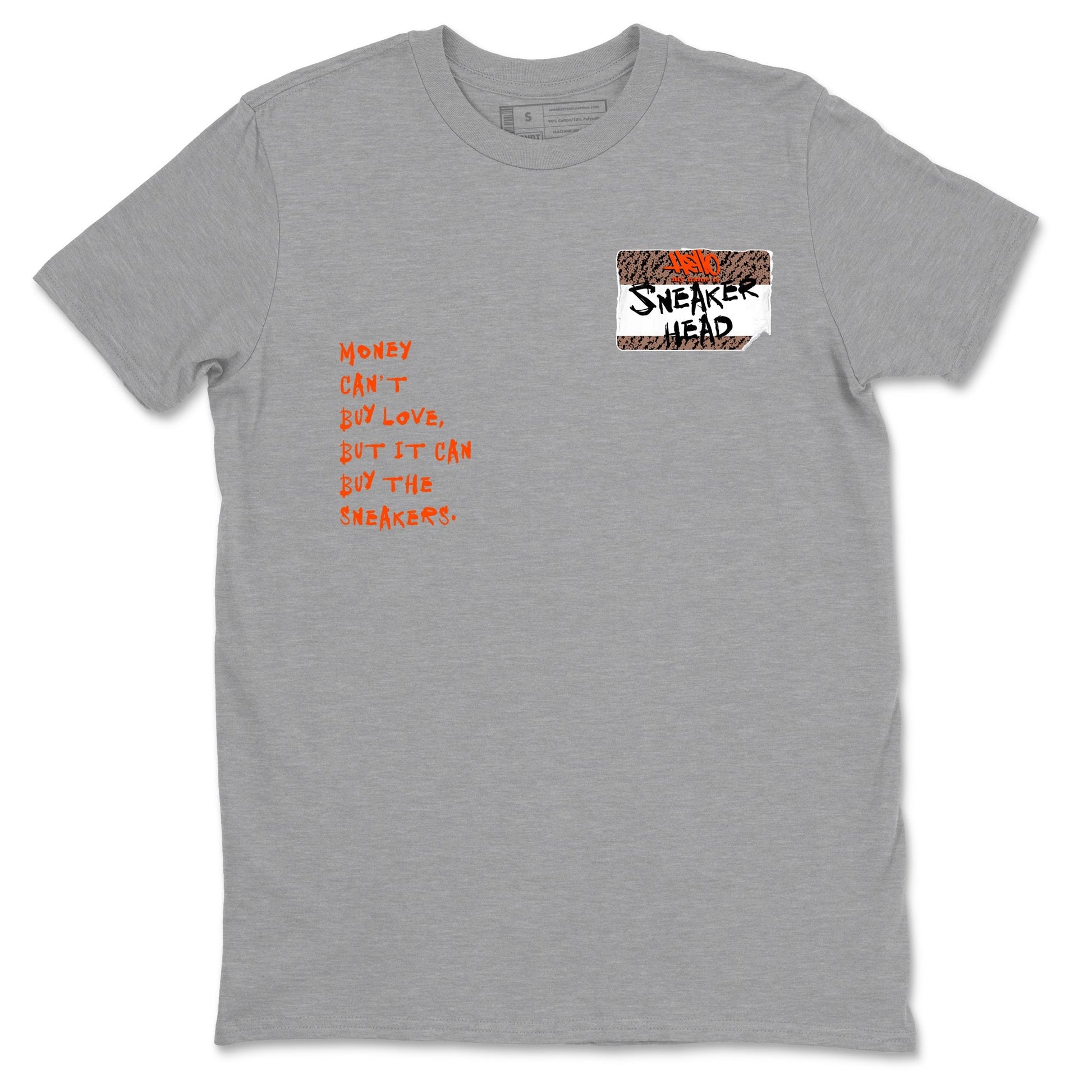 Sneakerhead Badge Sneaker Tees - Yeezy 350 Carbon Beluga