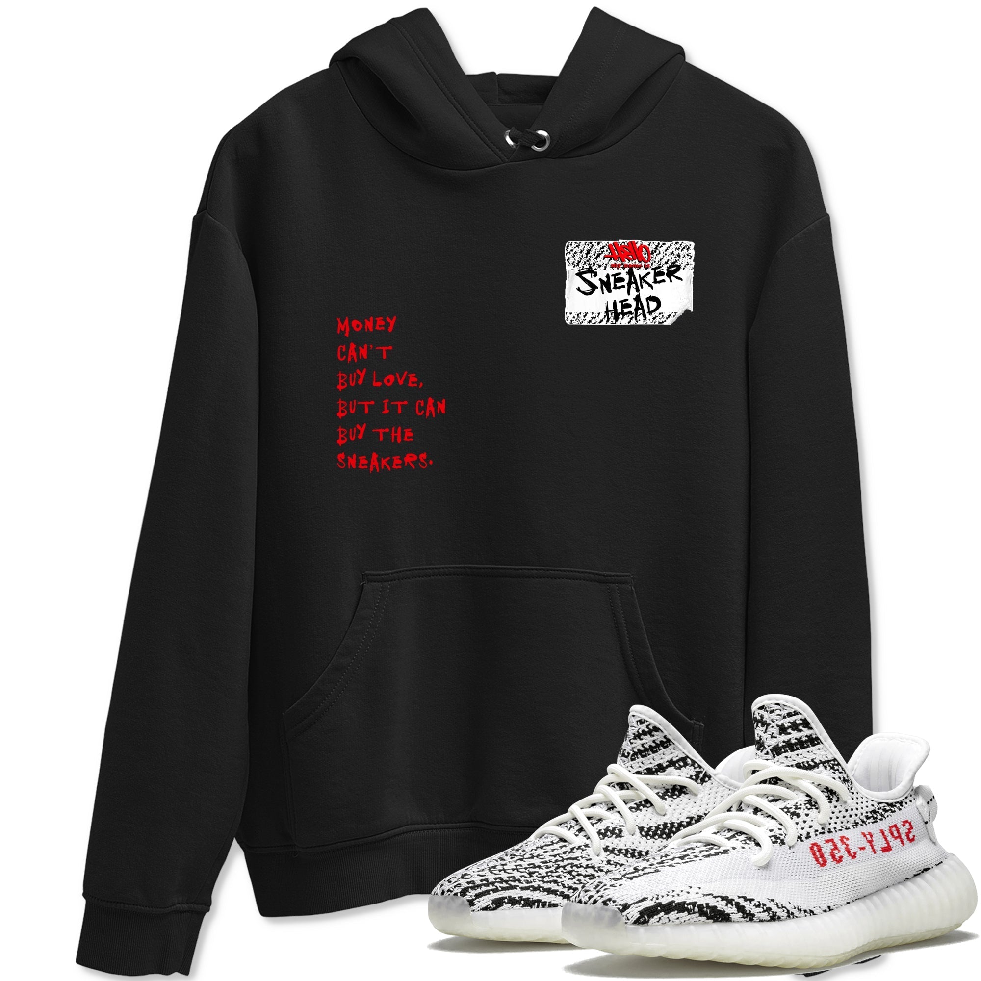 Sneakerhead Badge Sneaker Tees - Yeezy 350 Zebra