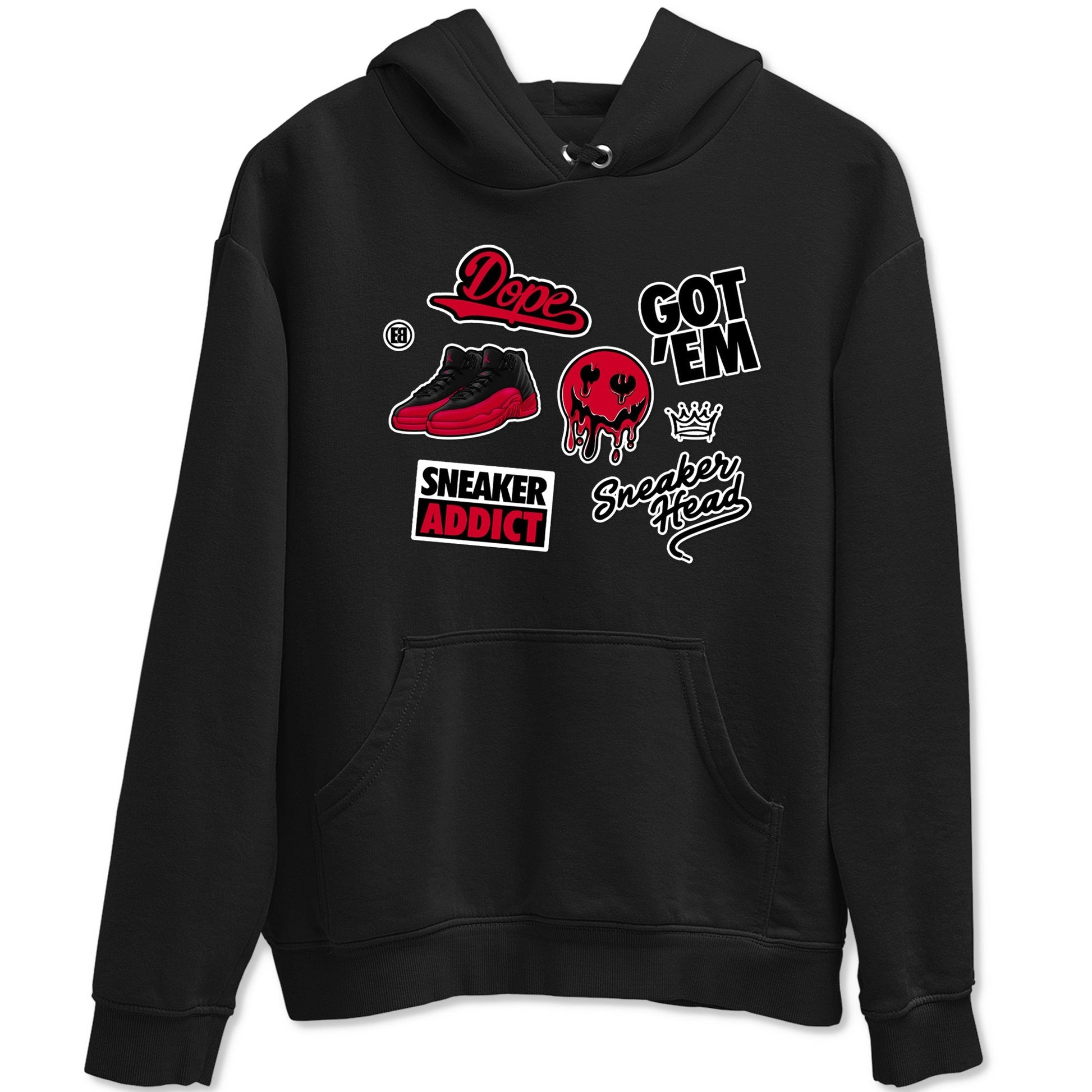 Sneakerhead Sticker Sneaker Tees - Air Jordan 12 Flu Game