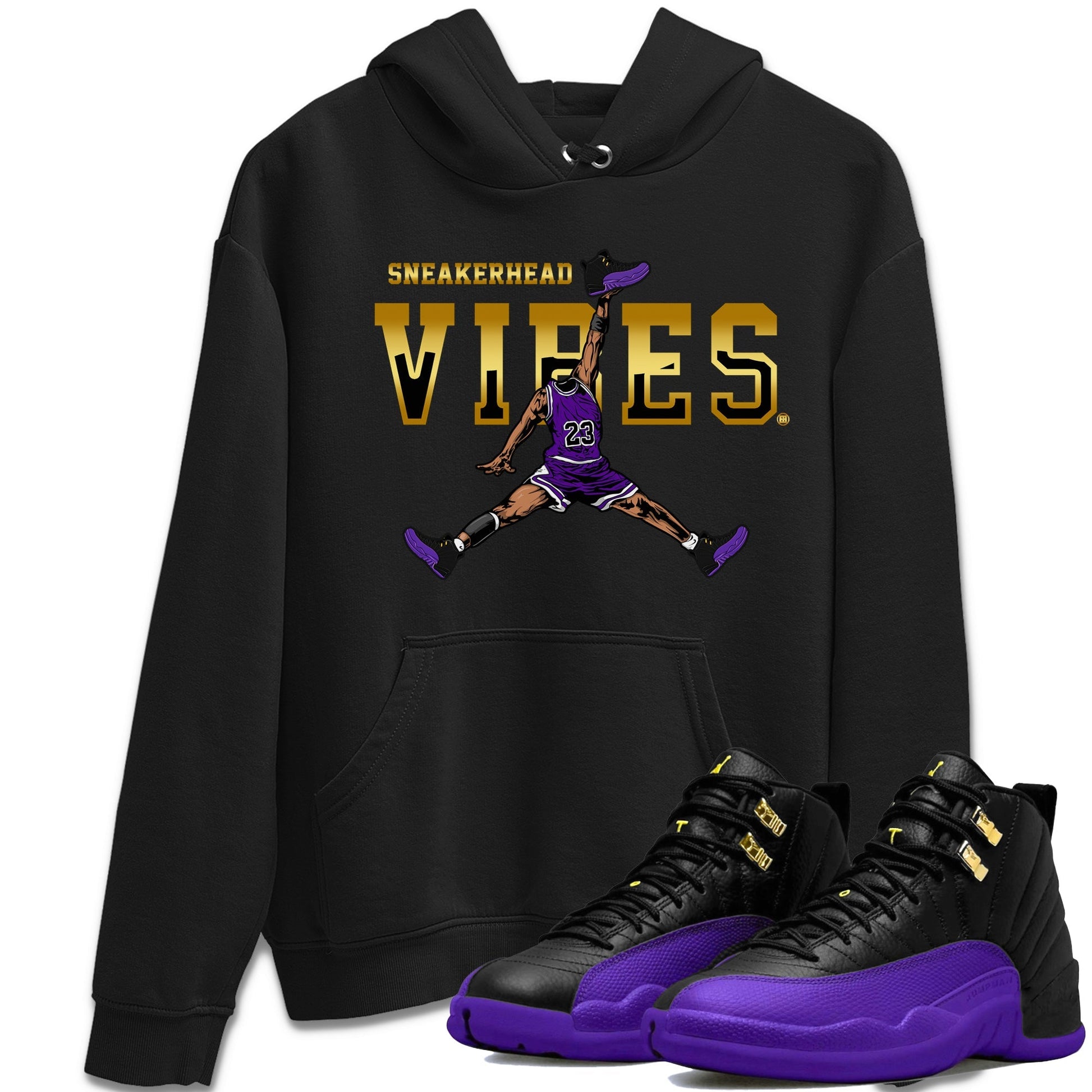 Sneakerhead Vibes Unisex Tops - Air Jordan 12 Field Purple