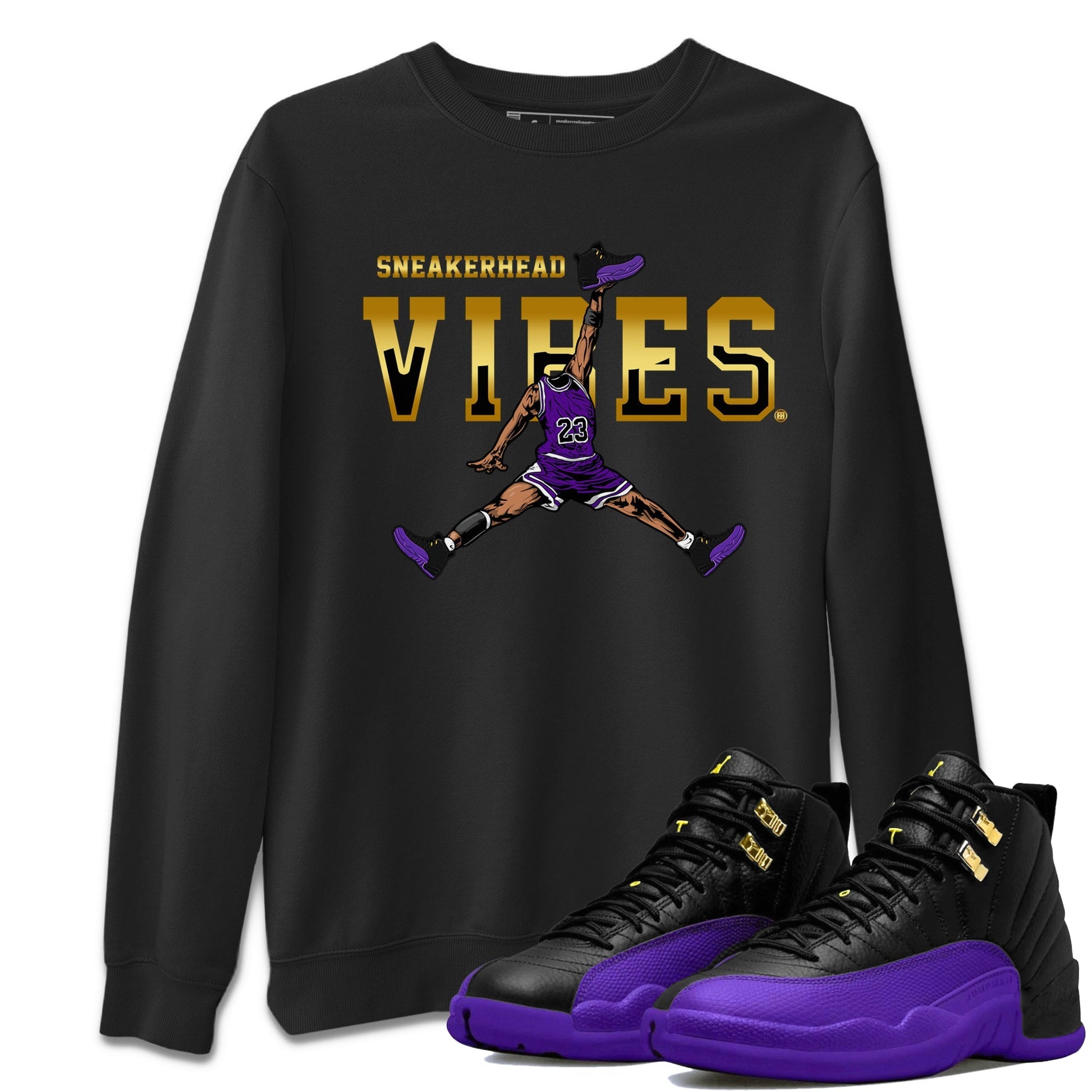 Sneakerhead Vibes Unisex Tops - Air Jordan 12 Field Purple